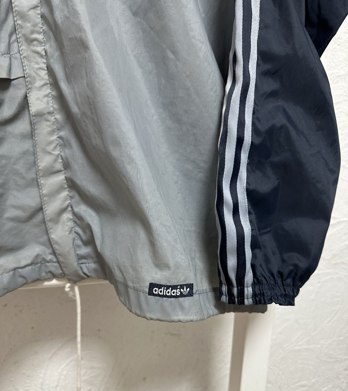 Adidas Vintage 1980s Adidas Windbreaker Jacket Size L Rare Size US L / EU 52-54 / 3 - 5 Thumbnail