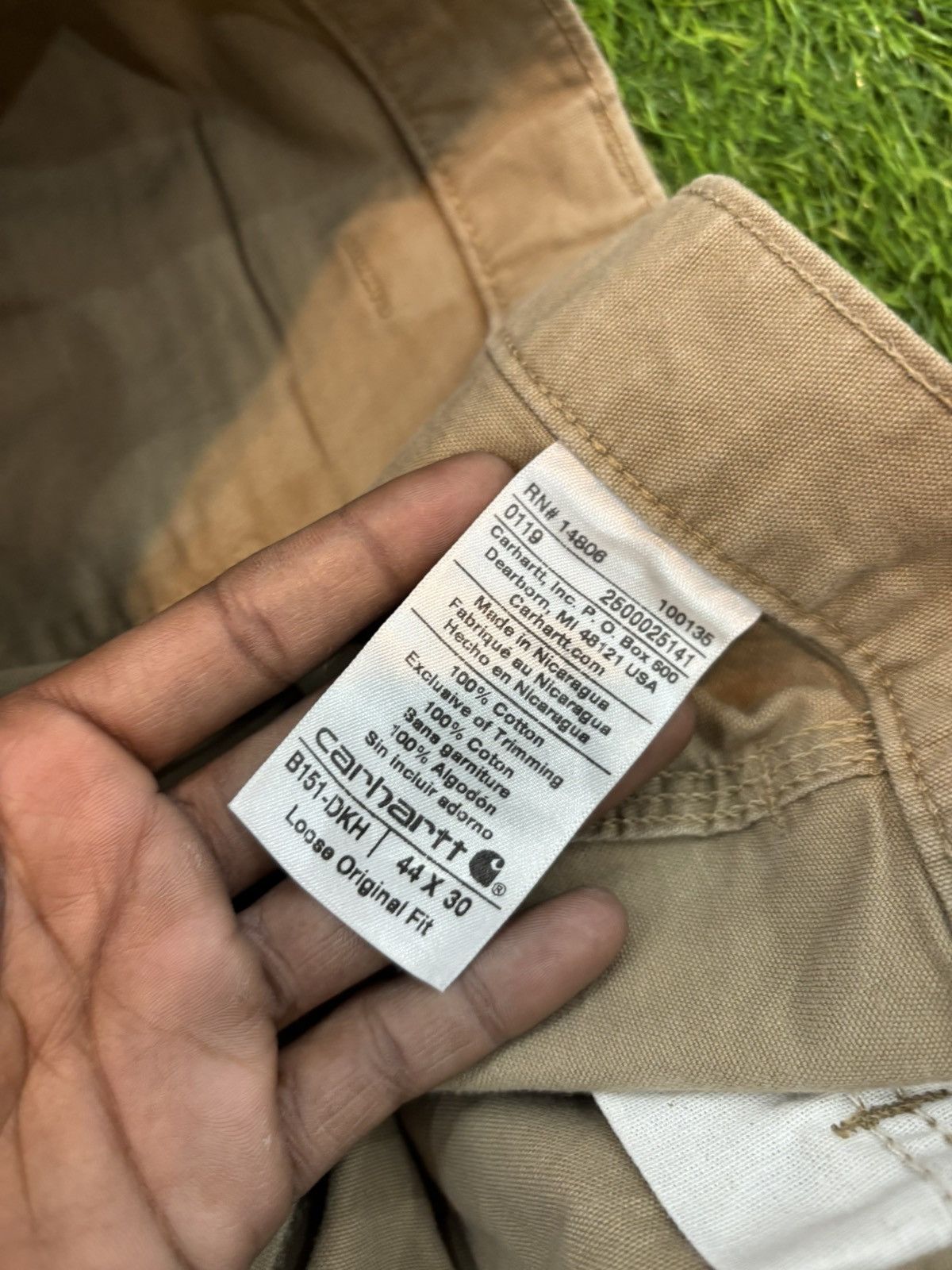 Carhartt Carhartt carpenter B151-DKH waist 44inch Size US 44 / EU 60 - 4 Thumbnail