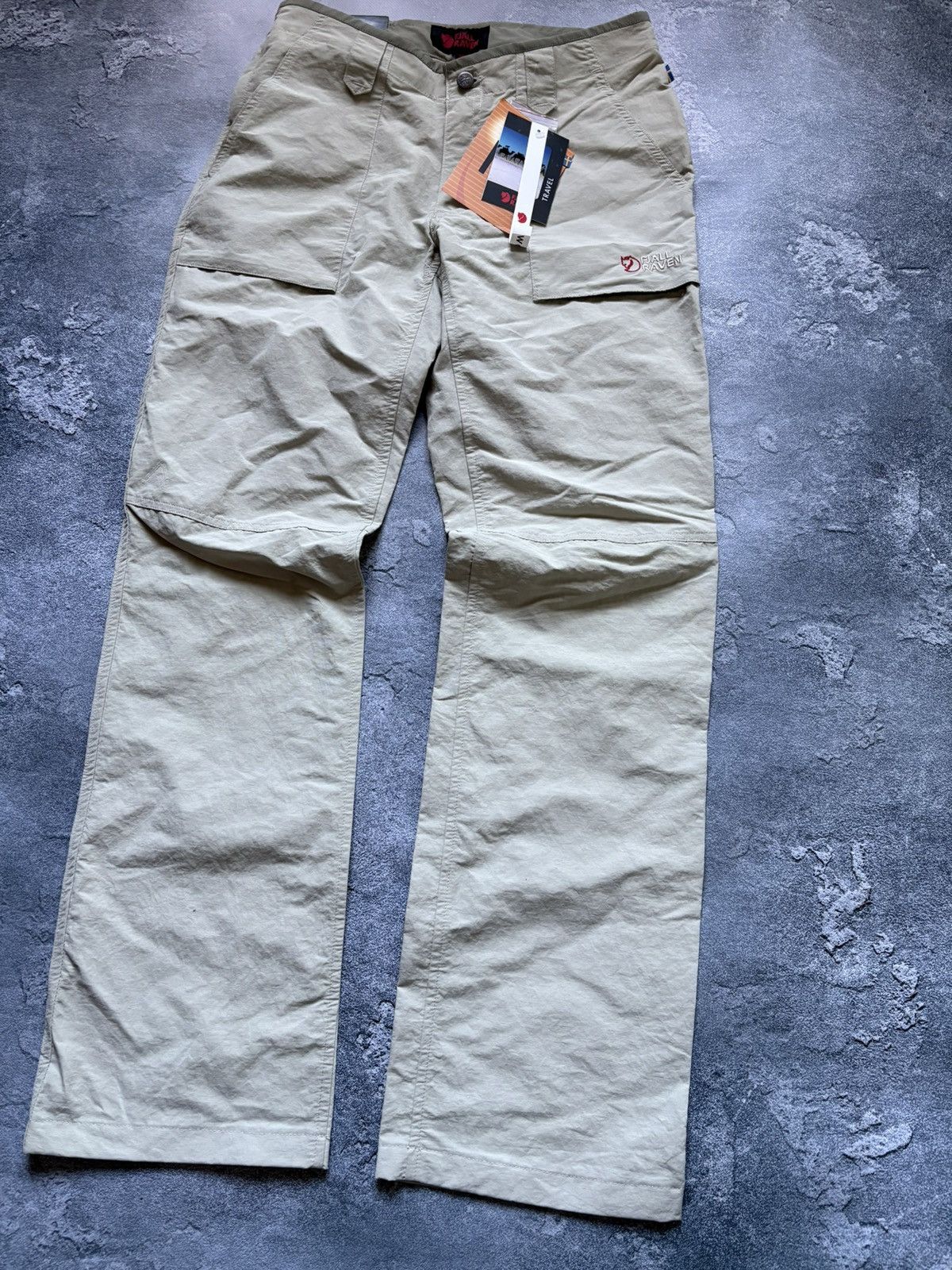 Fjallraven NWT Fjallraven Outdoor Gorpcore Women’s Beige Pants Size 36 Size 36" / US 14 / IT 50 - 2 Thumbnail