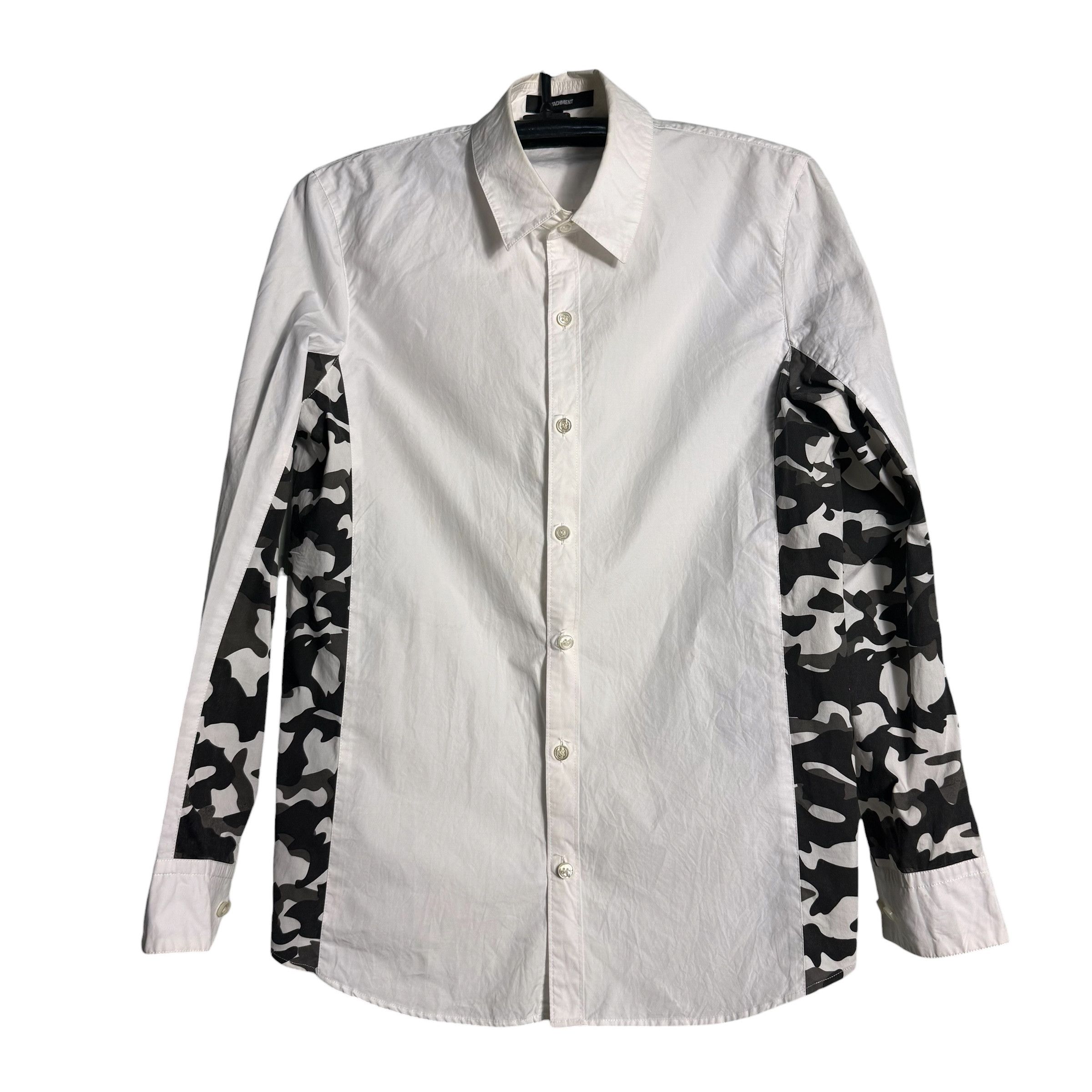 Kazuyuki Kumagai Attachment 🔥RARE🔥Kazuyuki Kumagai Attachment L/Sleeve Button Up Shirt Size US M / EU 48-50 / 2 - 1 Thumbnail