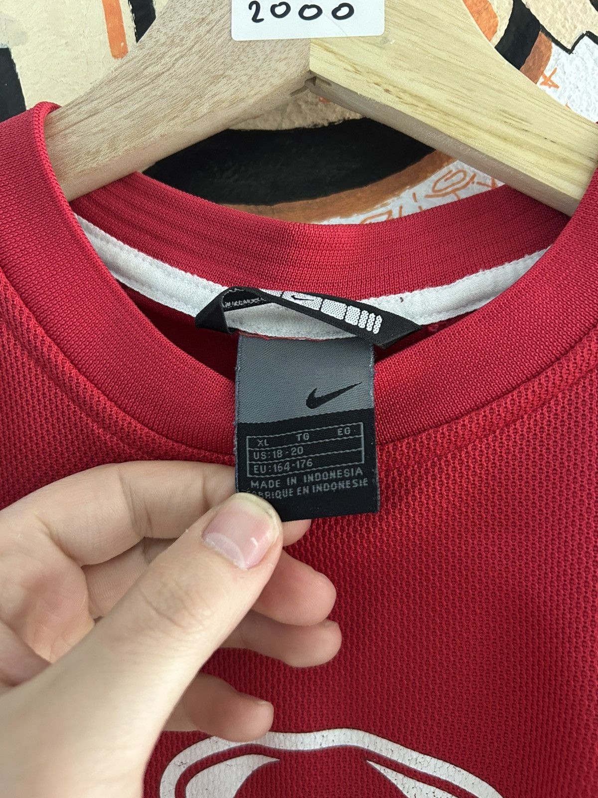 Nike × Vintage Vintage Nike Jersey Size US S / EU 44-46 / 1 - 2 Thumbnail