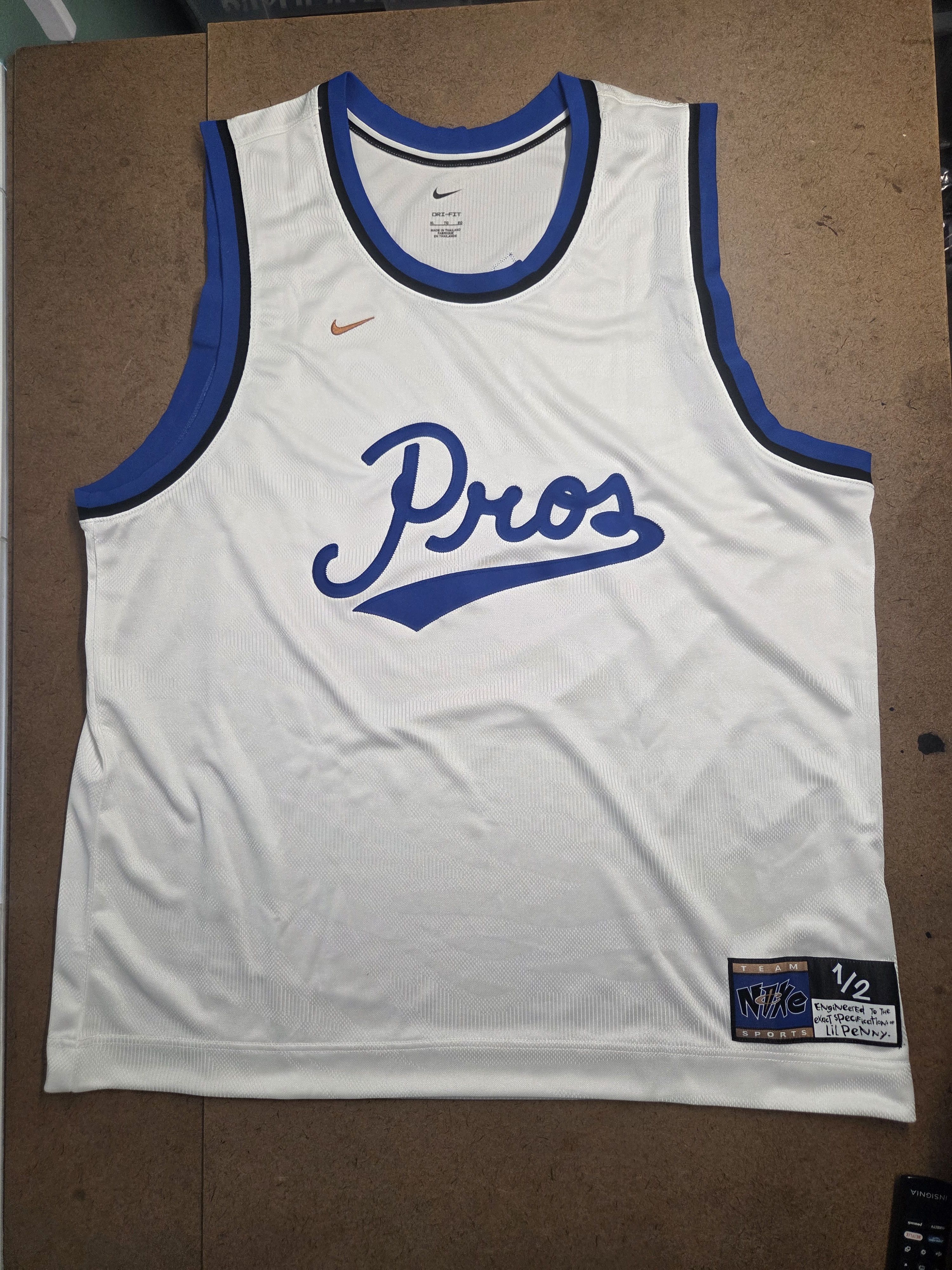 Nike Nike Lil Penny 1/2 Cent Jersey Sz XL Anfernee Hardaway Size US XL / EU 56 / 4 - 1 Thumbnail