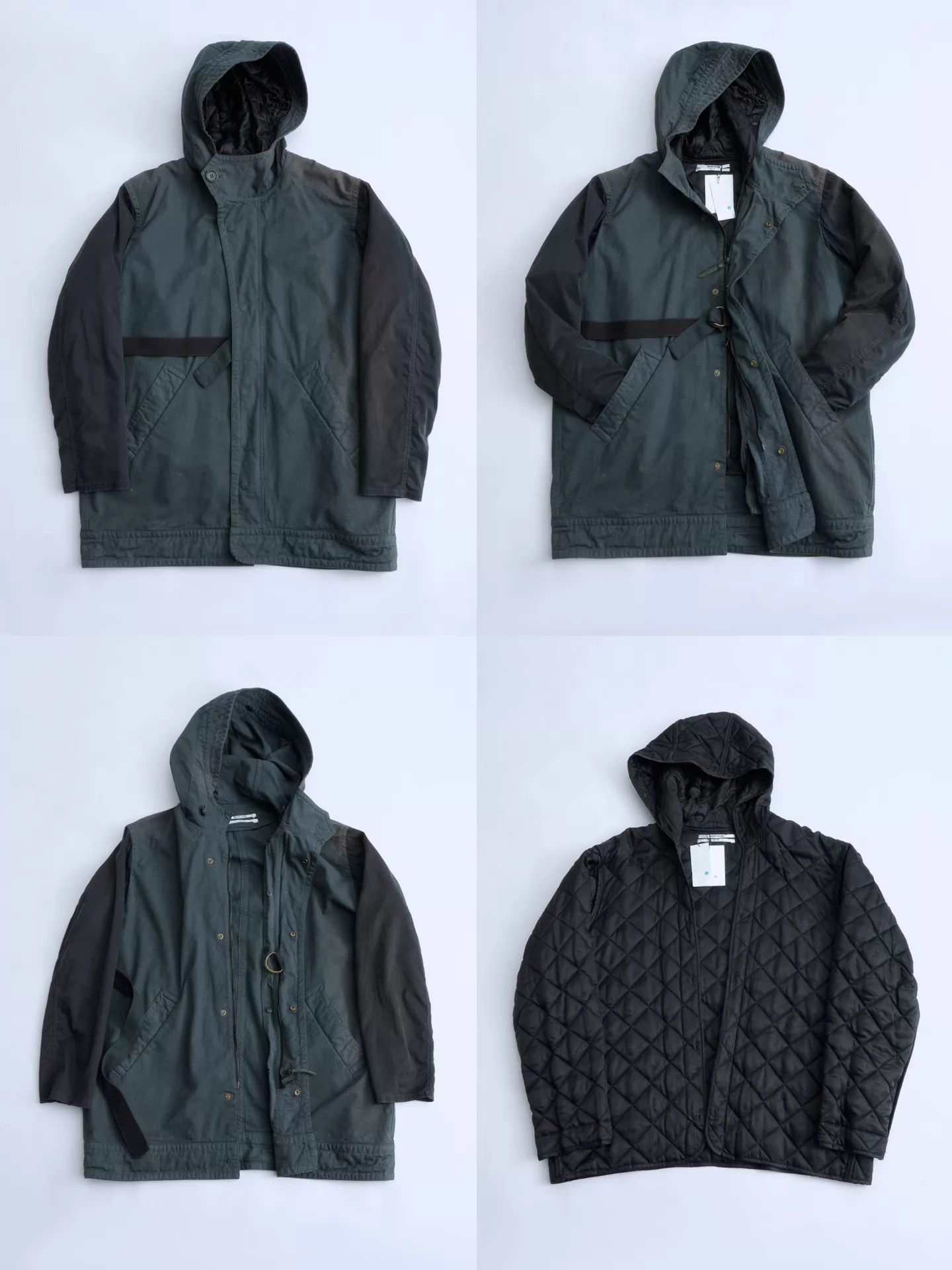 Robert Geller Robert Geller Cotton-Cupro Sleeve Hooded Padded Jacket Size US M / EU 48-50 / 2 - 8 Thumbnail