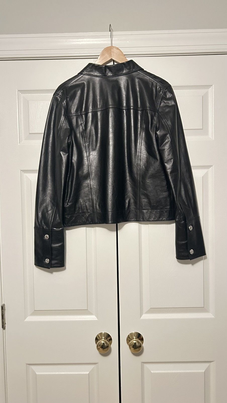 Helmut Lang Helmut Lang leather jacket Size US L / EU 52-54 / 3 - 2 Thumbnail