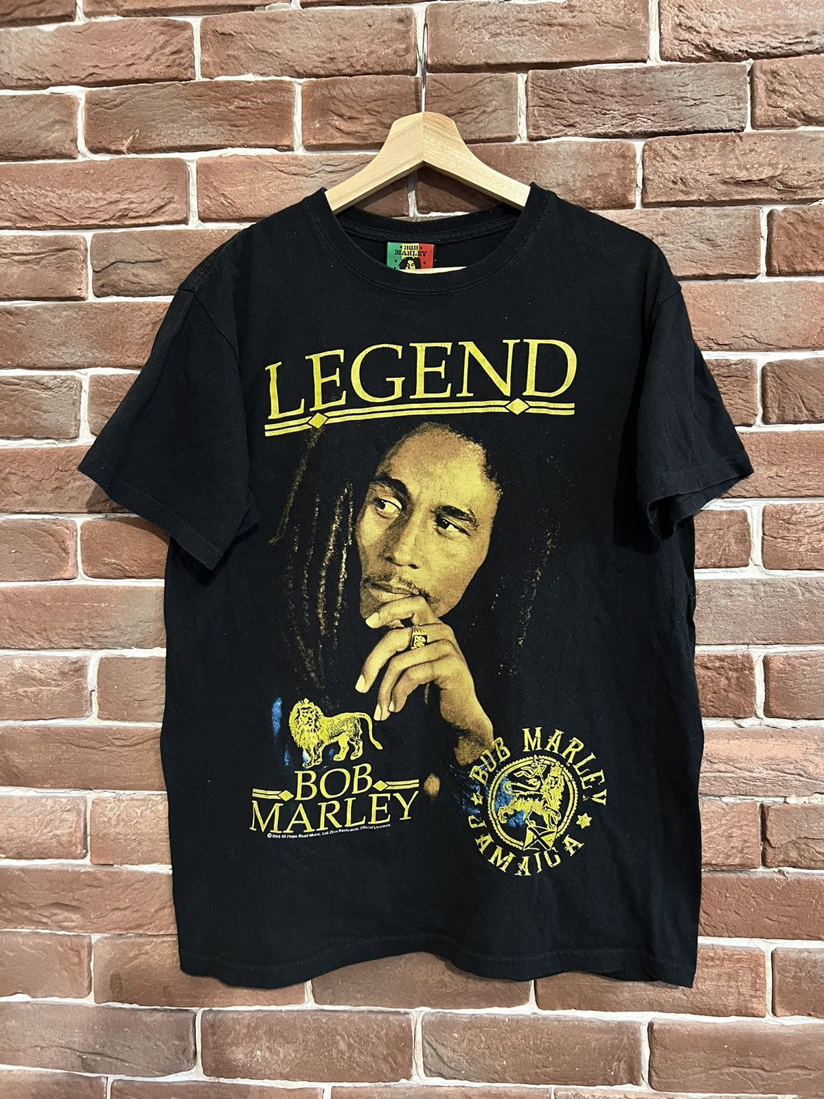 Bob Marley Rare Bob Marley Vintage Rap Tee Reggae Lion Marihuana 420 Size US M / EU 48-50 / 2 - 1 Thumbnail
