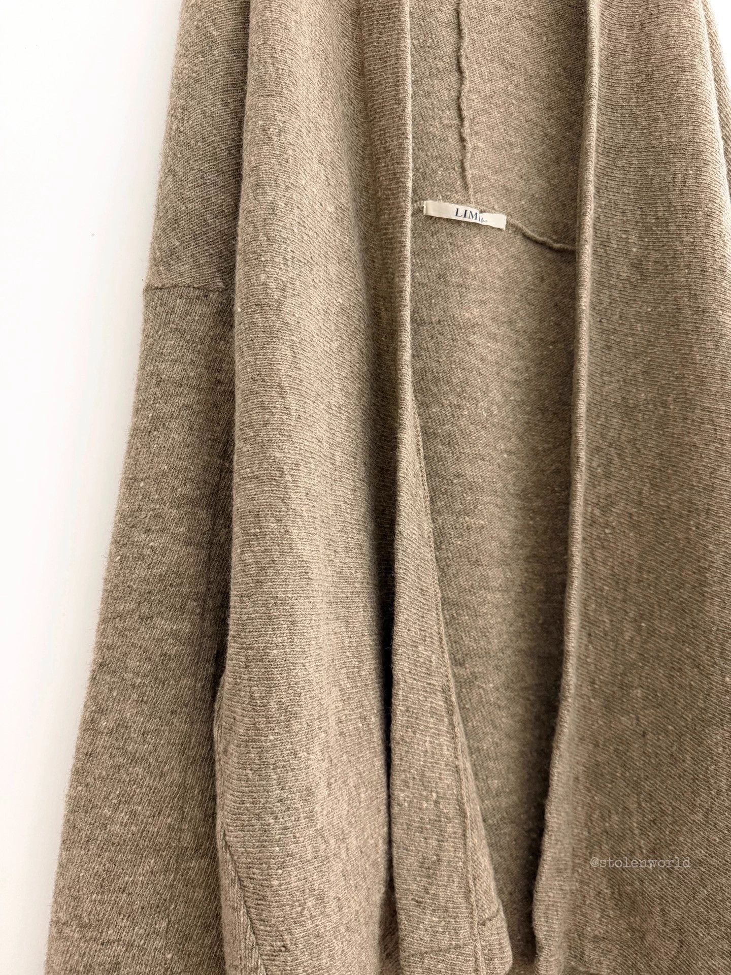 Limi Feu Limi Feu Oatmeal Camel Slouchy Knit Cardigan Size S / US 4 / IT 40 - 7 Thumbnail