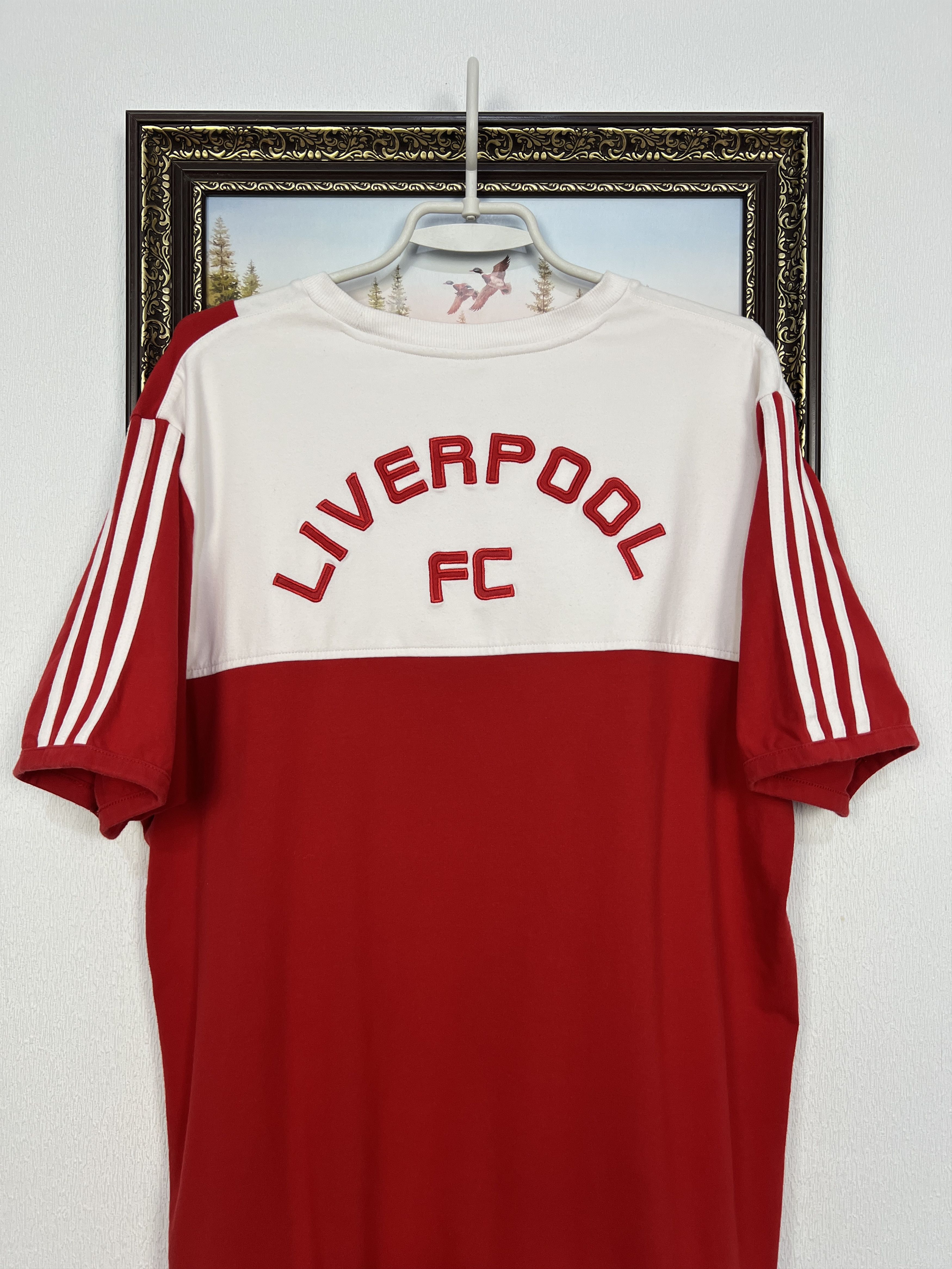 Adidas Vintage Adidas Liverpool Football Train Shirt Soccer Jersey Size US L / EU 52-54 / 3 - 12 Thumbnail