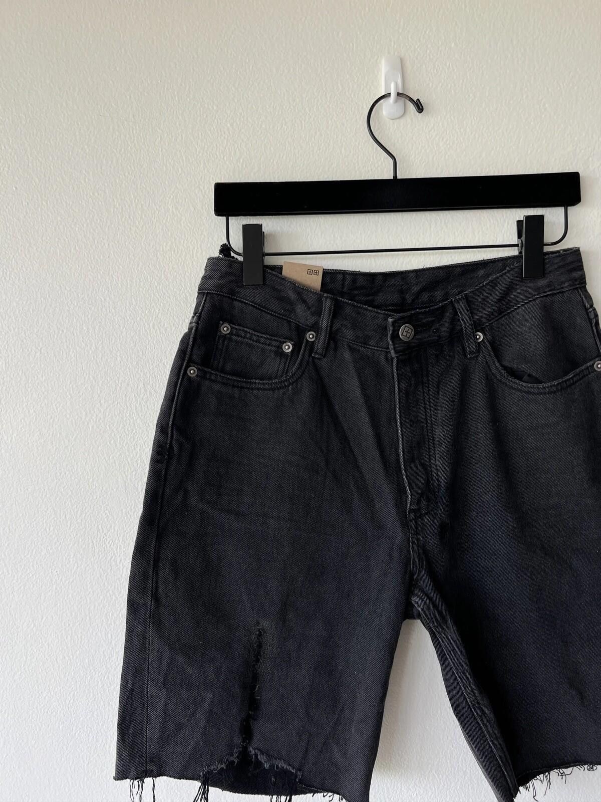 Ksubi new Ksubi womens denim short navana black brooklyn 30 12 Size 30" / US 8 / IT 44 - 3 Thumbnail