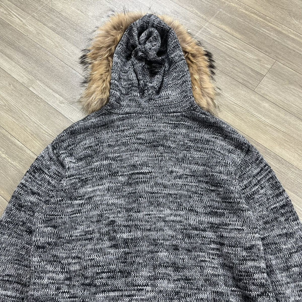 PPFM 2000s PPFM Fur Knitwear Fur Hoodie Gothic Punk Lgb Style Y2K Size US M / EU 48-50 / 2 - 19 Thumbnail