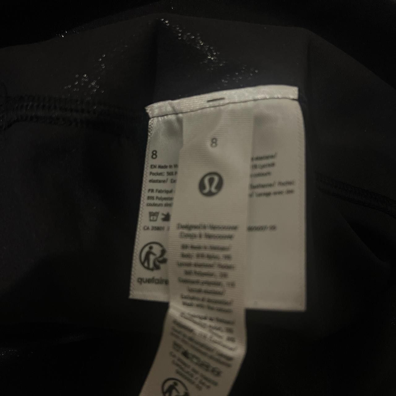 Lululemon Lululemon Women's Black Legging Size 30" / US 8 / IT 44 - 3 Thumbnail