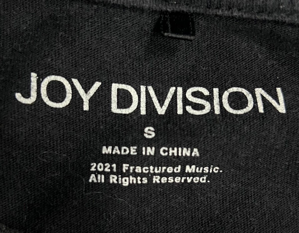 Band Tees × Joy Division ROCK BAND JOY DIVISION UNKNOWN PLEASURES SHIRT Size US S / EU 44-46 / 1 - 7 Thumbnail