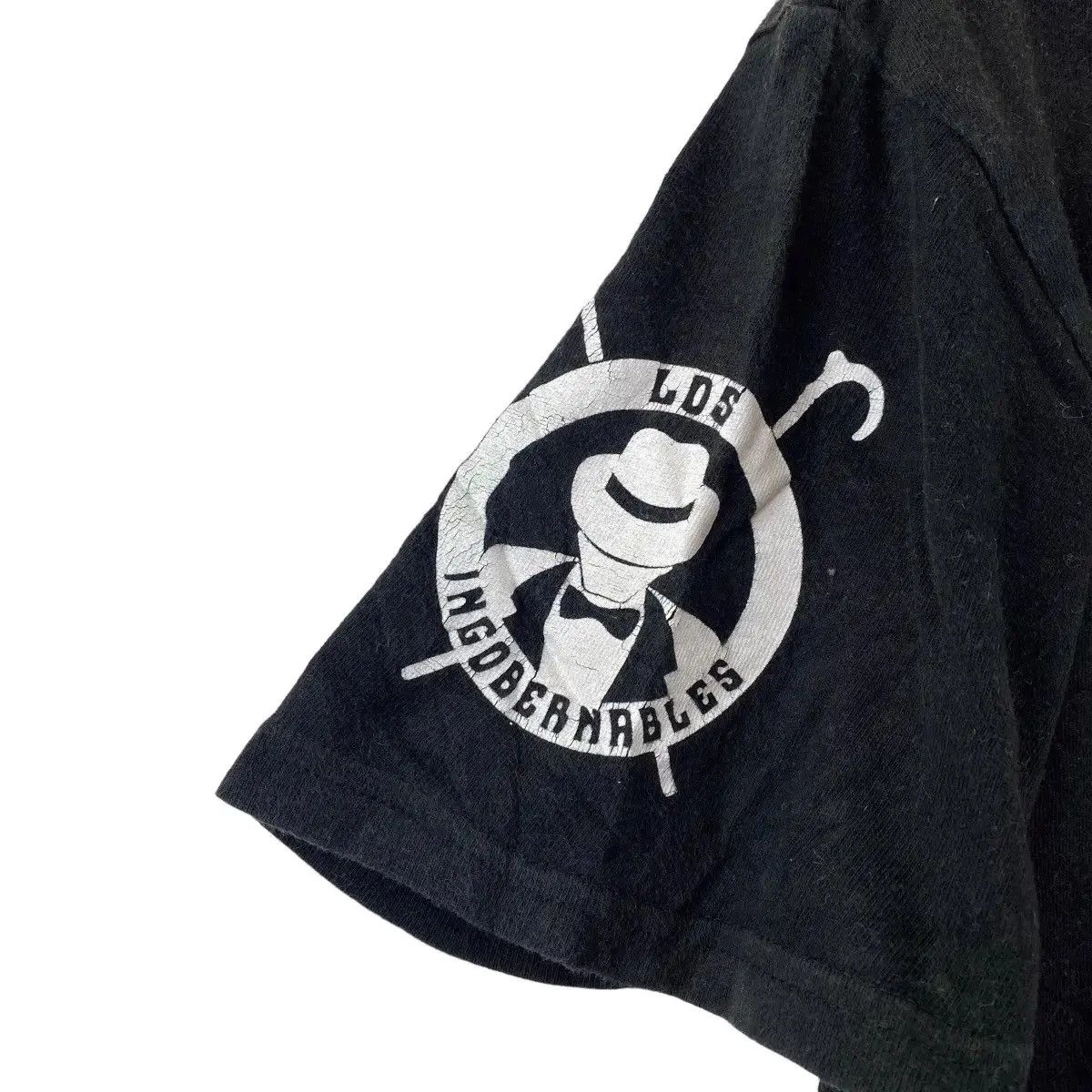 Vintage Vintage LOS INGOBERNABLES DE JAPON Pro Wrestling Tee Shirt Size US XL / EU 56 / 4 - 6 Thumbnail