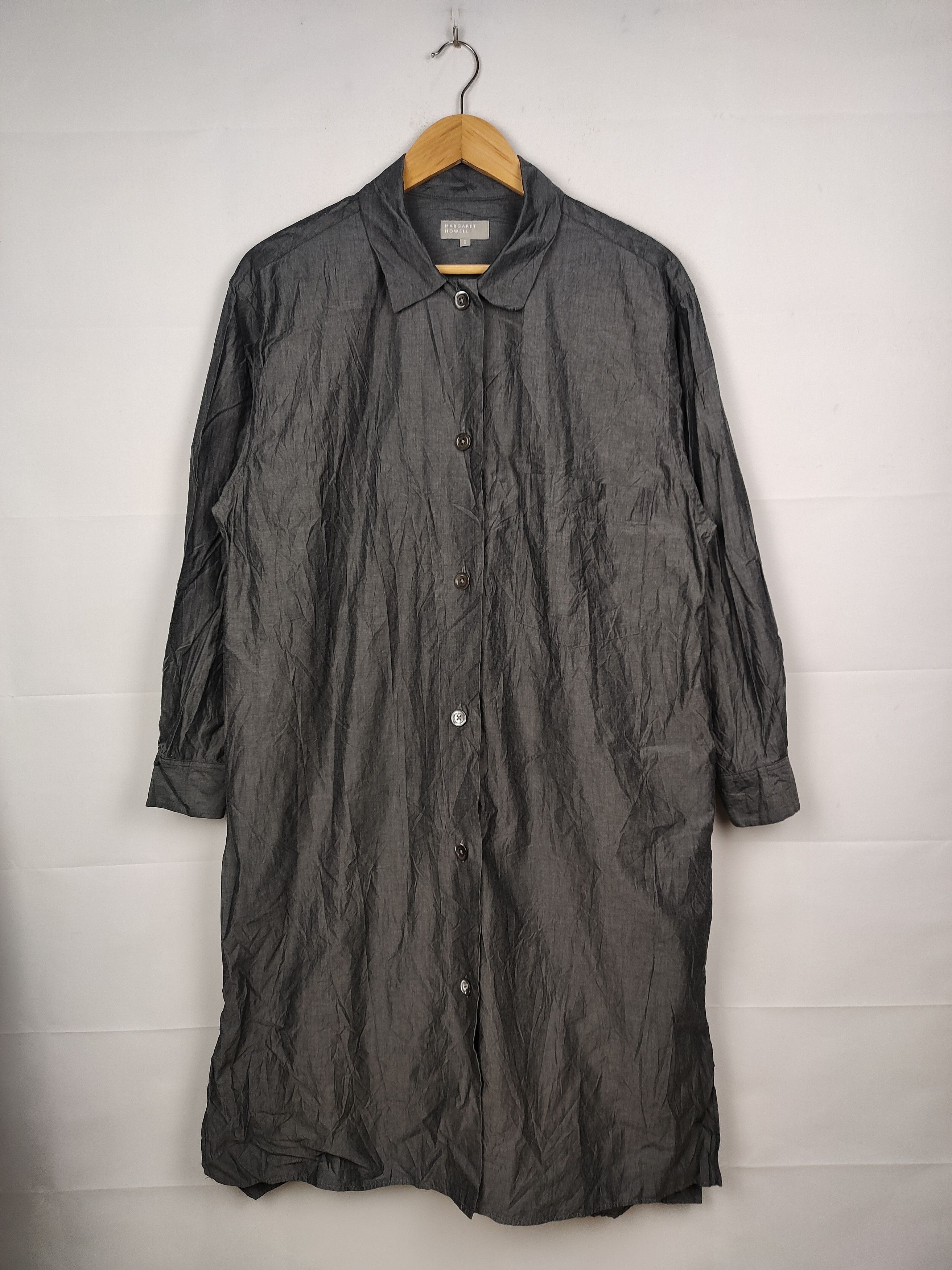 Margaret Howell Margaret Howell Long Oversized Button Shirt Size US M / EU 48-50 / 2 - 1 Thumbnail