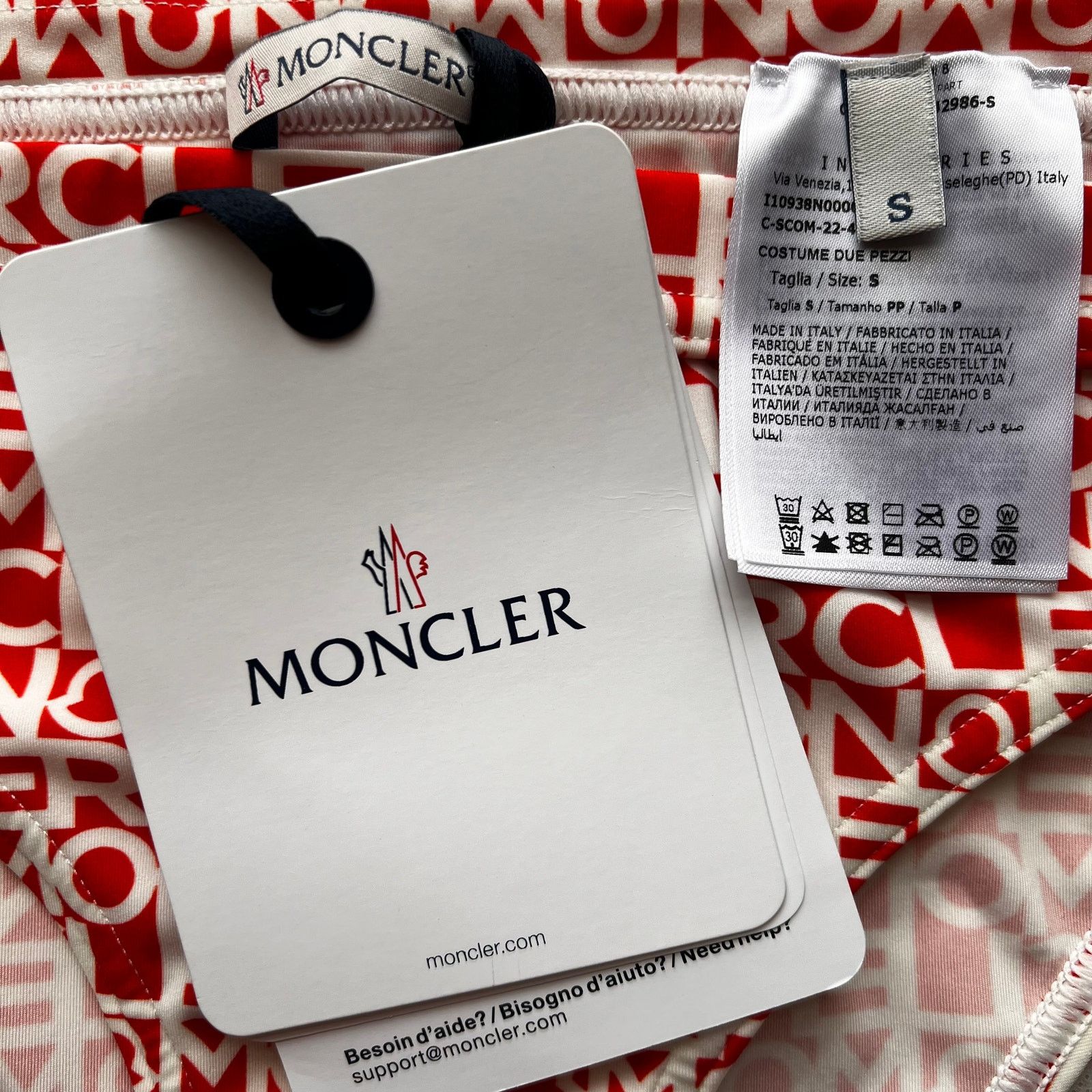 Moncler MONCLER Logo Print Bikini Set, Small Size ONE SIZE - 11 Thumbnail