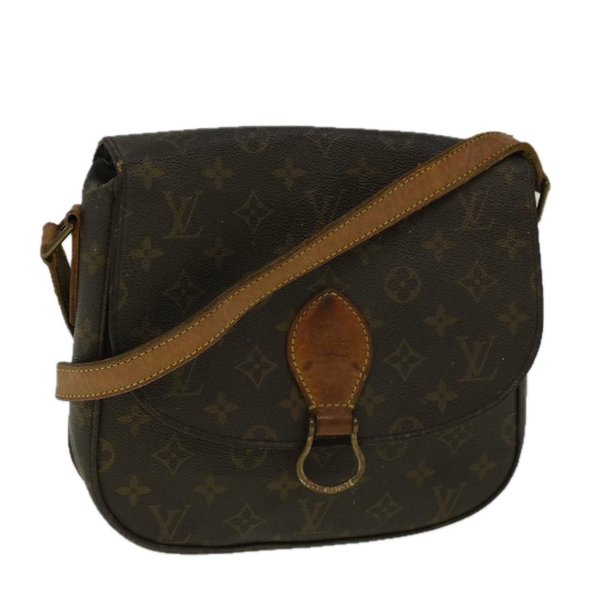 Louis Vuitton LOUIS VUITTON Monogram Saint Cloud GM Shoulder Bag M51242 Size ONE SIZE - 1 Thumbnail