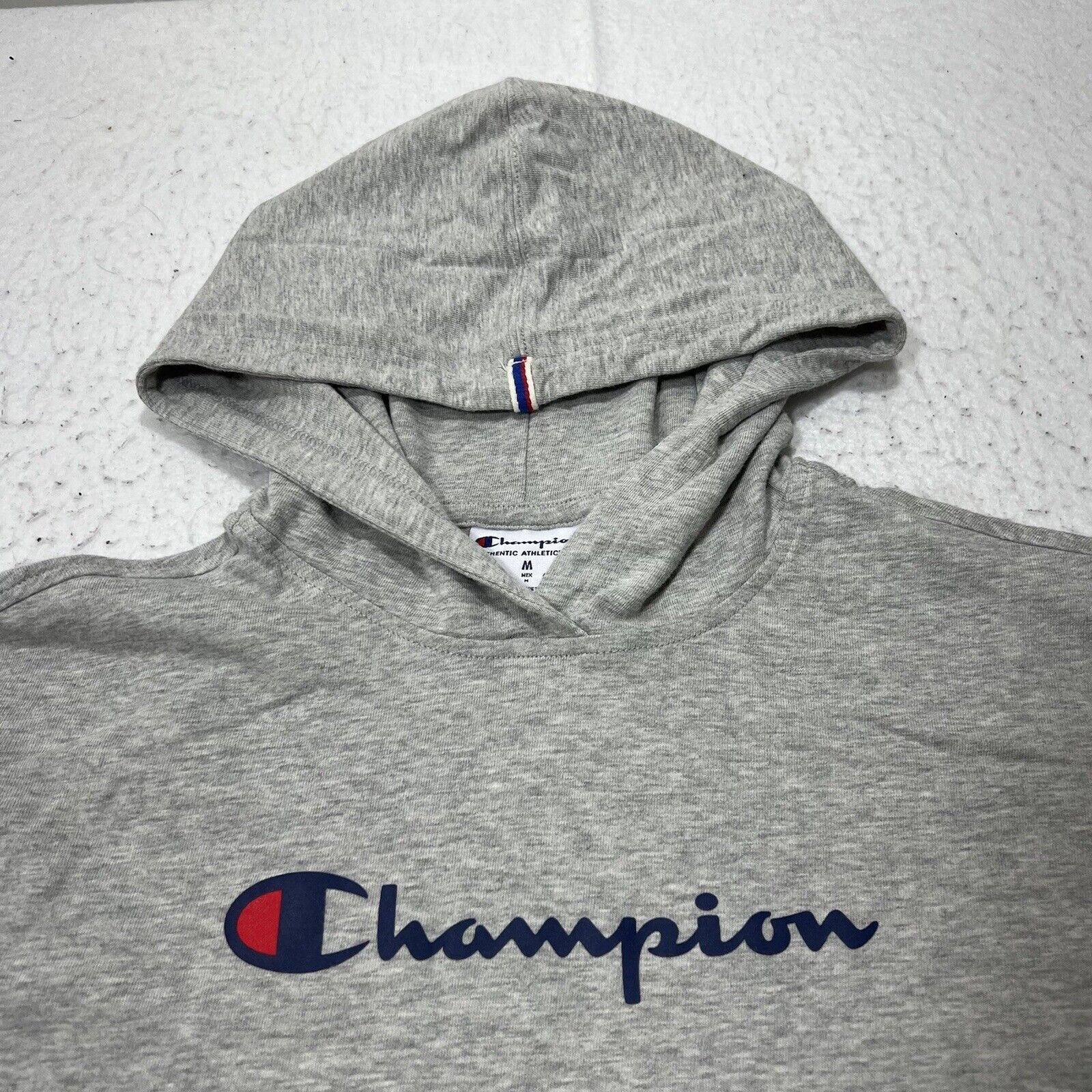 Champion Champion Men's Size Medium Gray Lightweight Hoodie Size US M / EU 48-50 / 2 - 2 Thumbnail