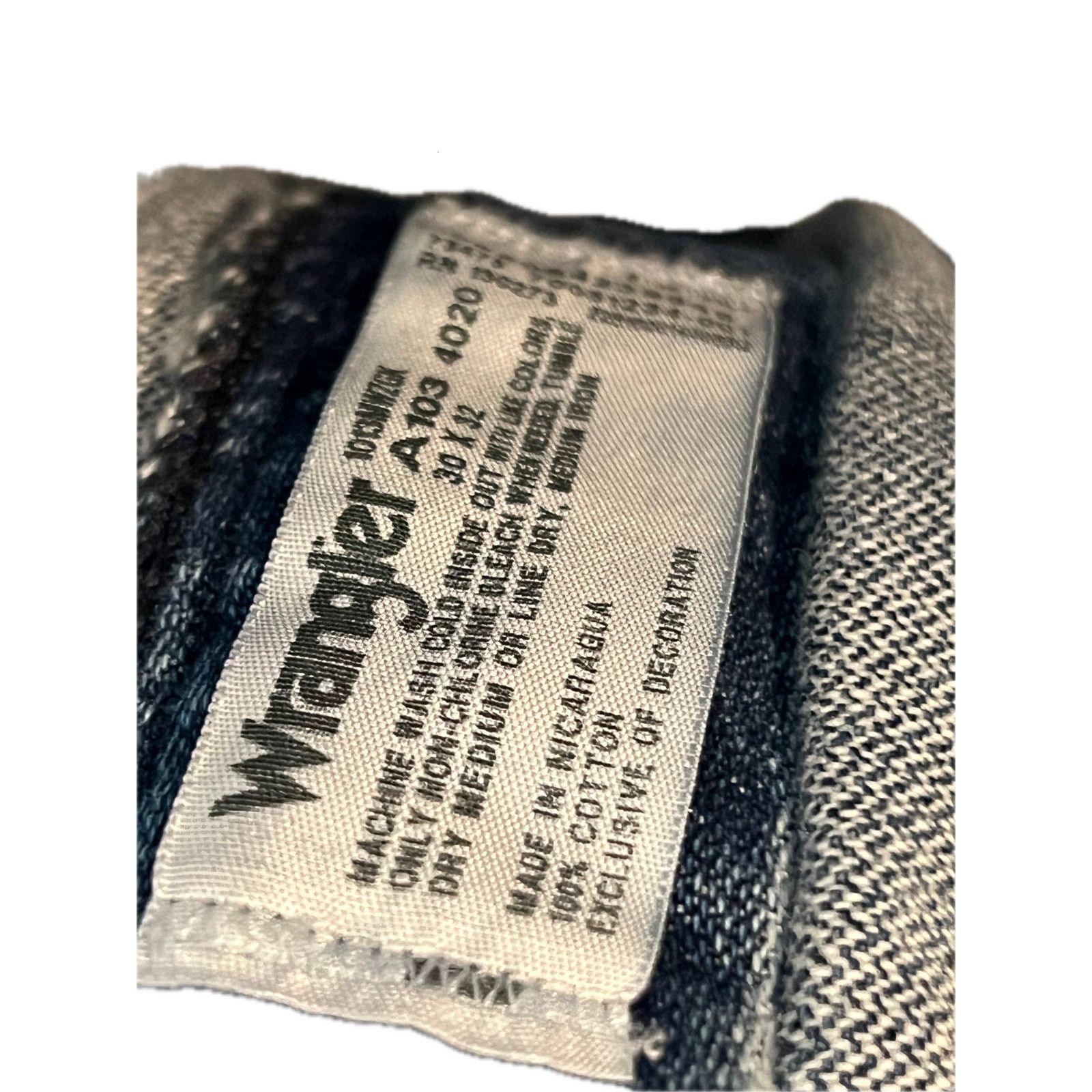 Wrangler Wrangler A103 4020 Straight Leg Cowboy Cut Jeans Mens 30x32 Size US 30 / EU 46 - 2 Thumbnail