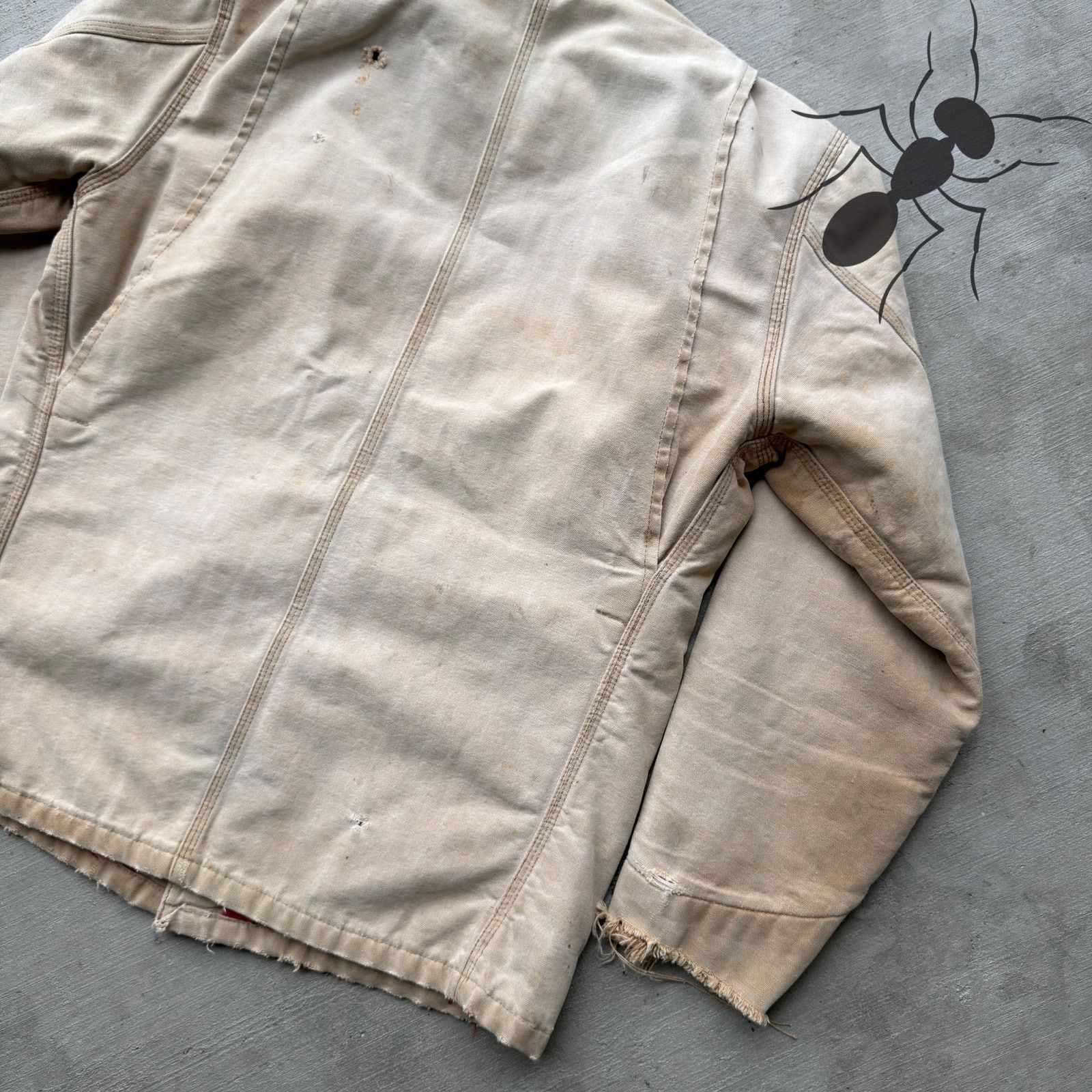 Carhartt × Vintage Carhartt faded brown button up chore work wear jacket Size US M / EU 48-50 / 2 - 8 Thumbnail