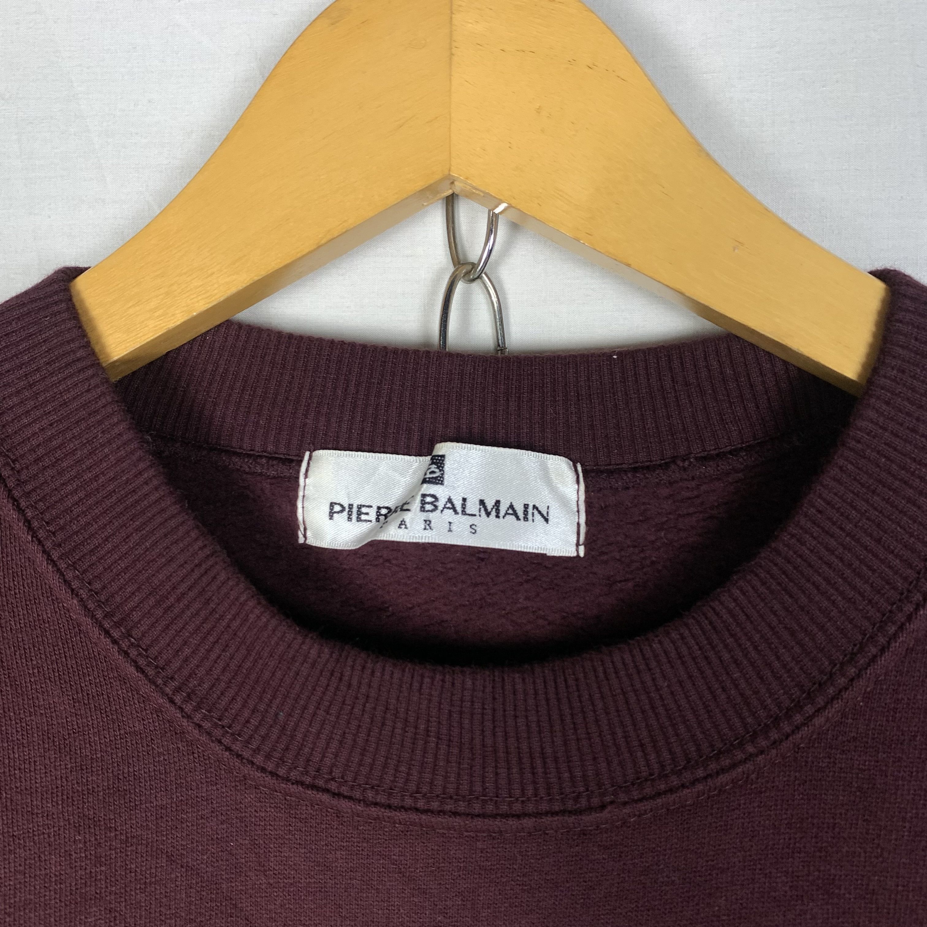 Pierre Balmain Vintage Pierre Balmain Paris Sweatshirt Crewneck Size US M / EU 48-50 / 2 - 4 Thumbnail