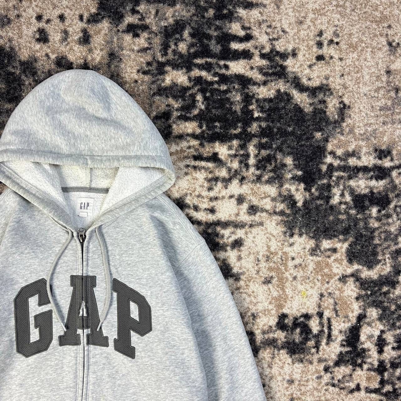 Gap Gap Big Embroidered Logo Zip Up Vintage Hoodie Size US M / EU 48-50 / 2 - 2 Thumbnail