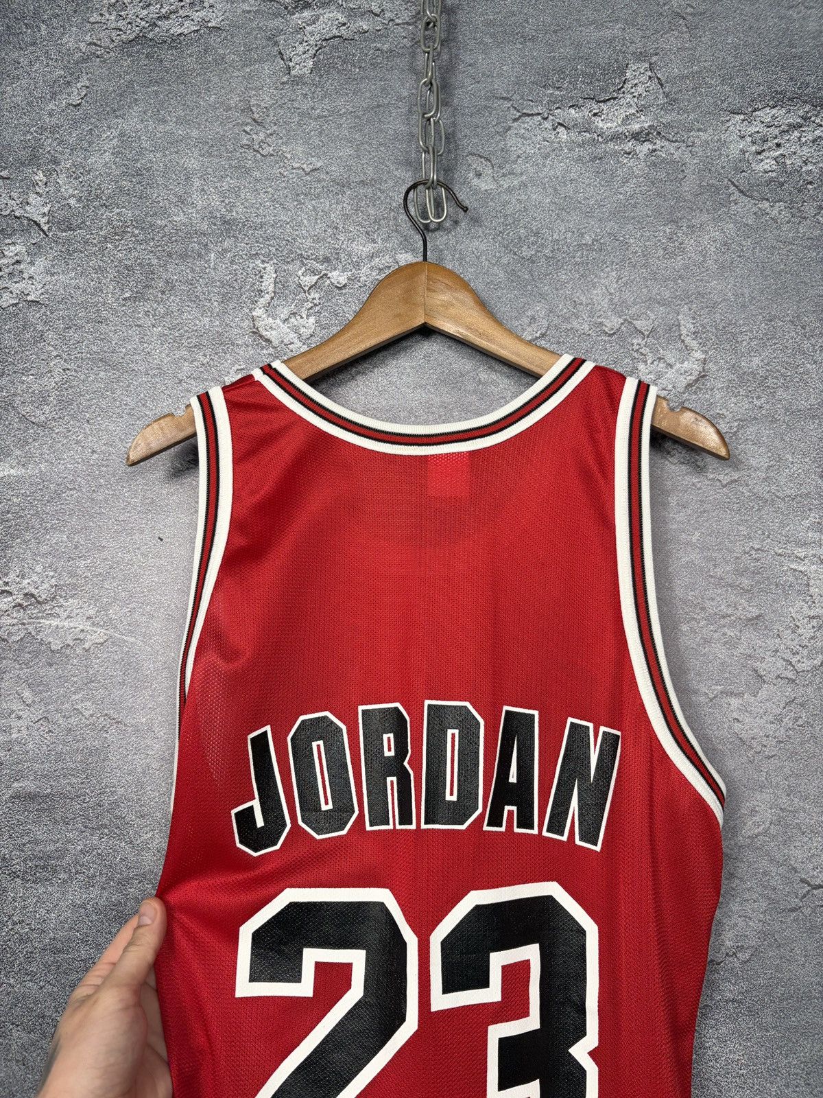 Champion Vintage 90s Chicago Bulls #23 Jordan Tank Top Jersey Size US M / EU 48-50 / 2 - 11 Thumbnail