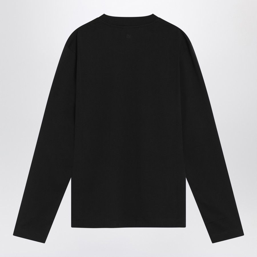 AMI o1d2blof0625 Long Sleeve T-Shirt in Black Size US M / EU 48-50 / 2 - 2 Thumbnail