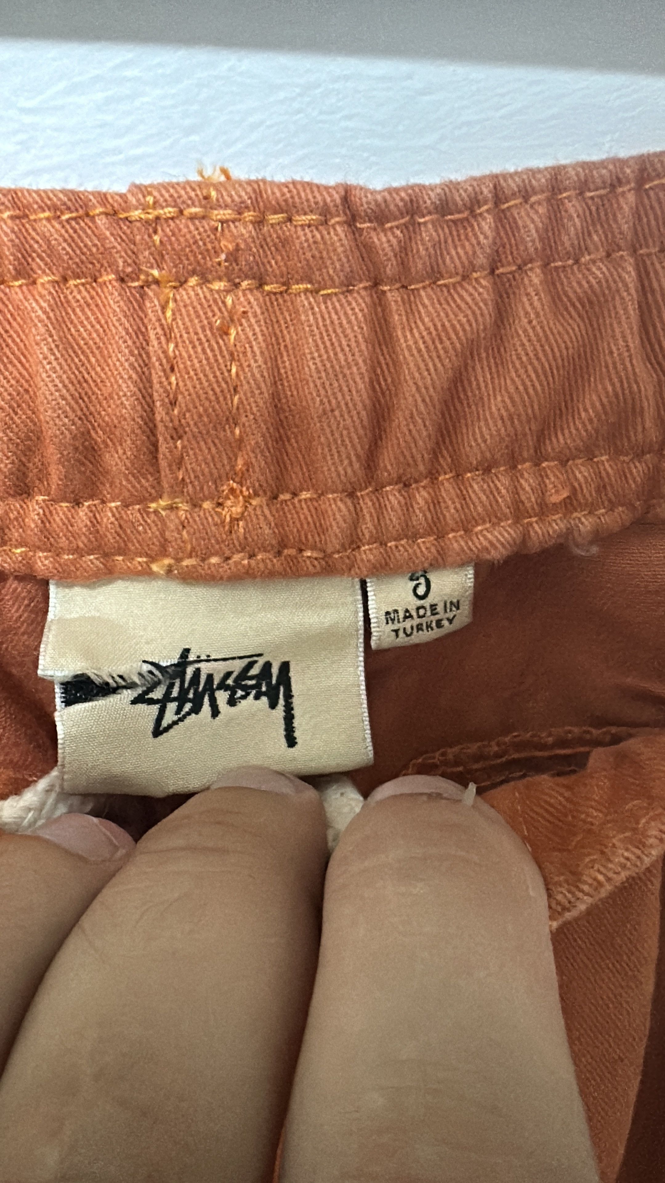 Stussy Stussy Beach Pant Orange Size Small Size US 30 / EU 46 - 4 Thumbnail