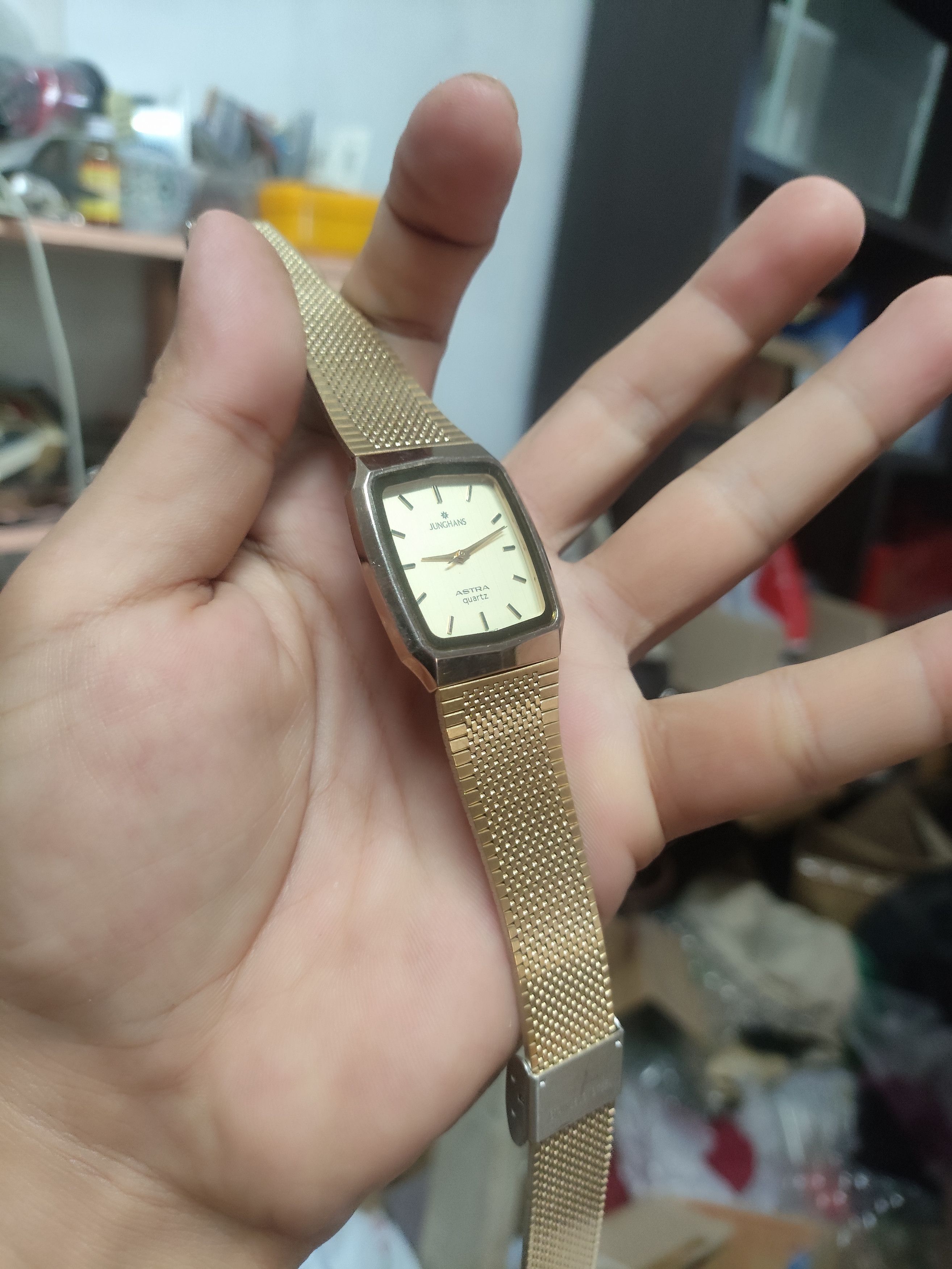 Junghans Retro 💥 JUNGHANS SWISS WATCH. QUARTZ ENGINE. Size ONE SIZE - 6 Thumbnail