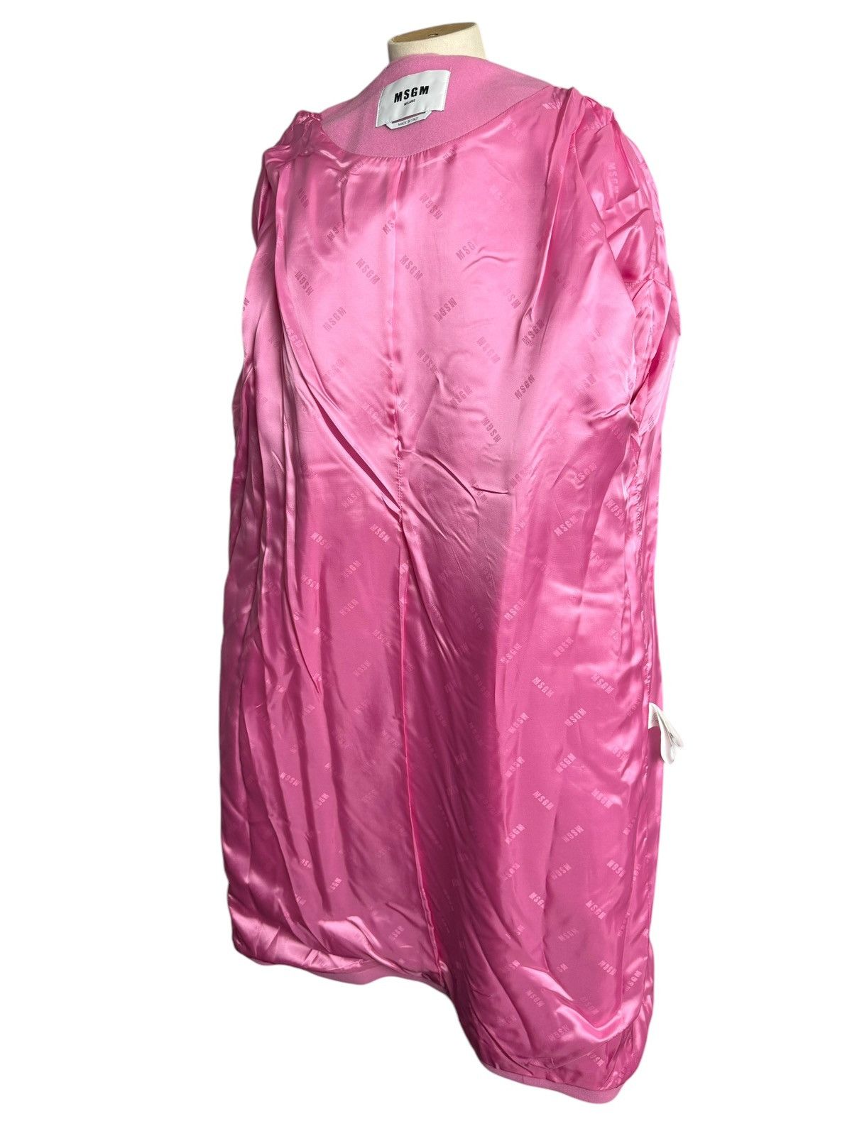 MSGM BNWT MSGM Pink Belted Trench Coat 40 Virgin Wool RRP £840 Size S / US 4 / IT 40 - 9 Thumbnail