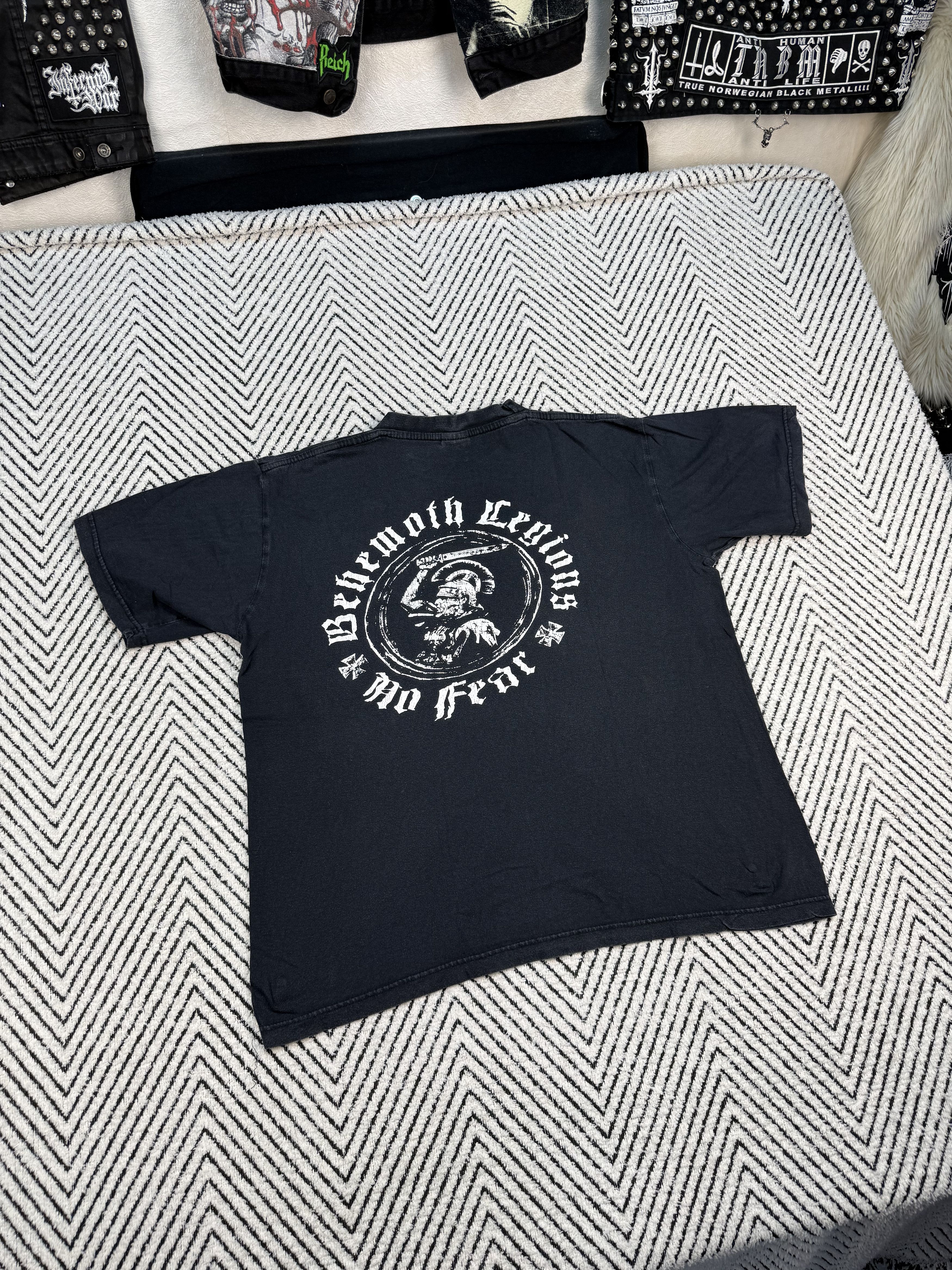 Vintage Behemoth black death metal band vintage tshirt Size US M / EU 48-50 / 2 - 4 Thumbnail