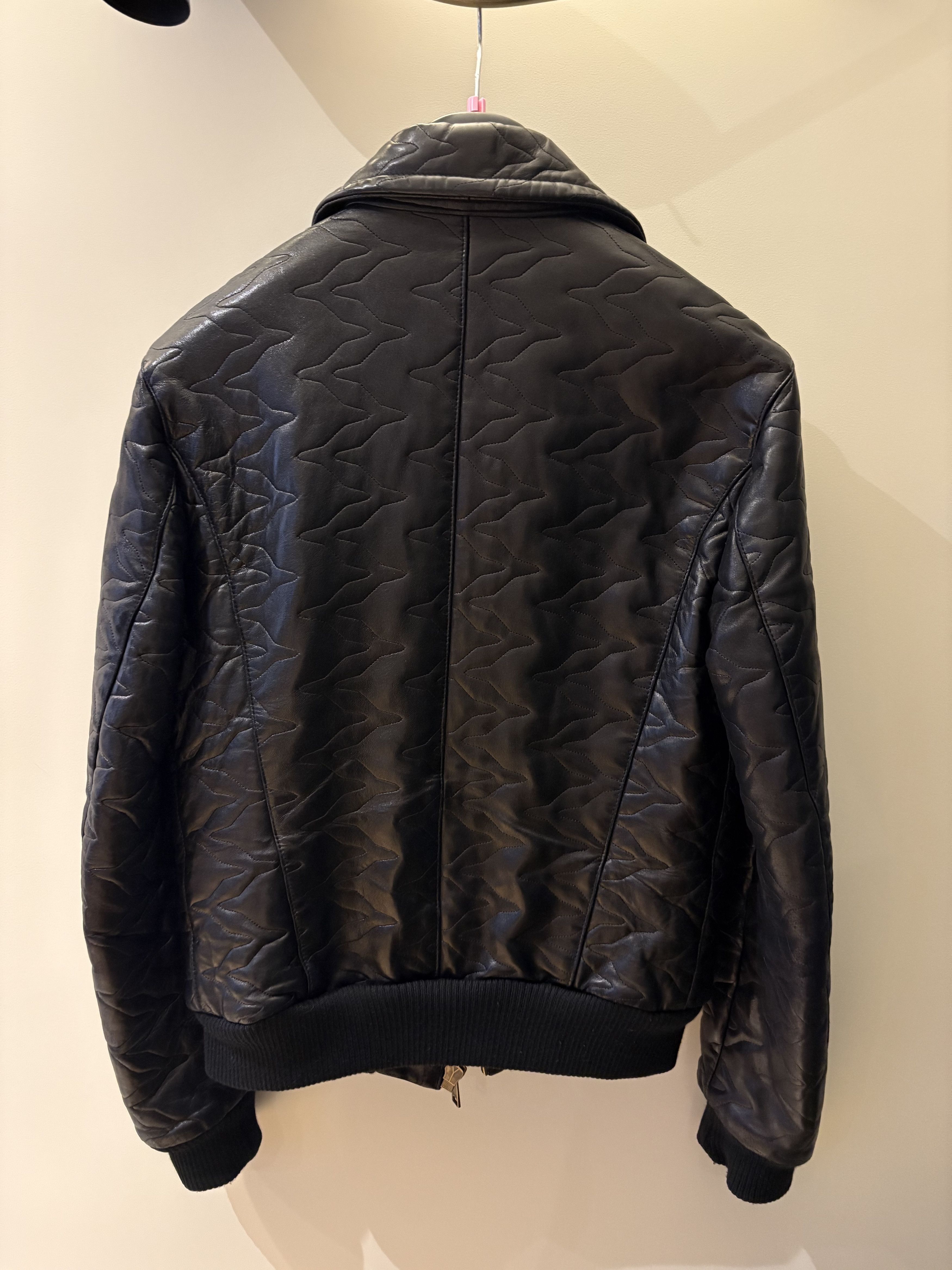 Dolce & Gabbana Vintage D&G Embroidered Leather Jacket Size US S / EU 44-46 / 1 - 3 Thumbnail