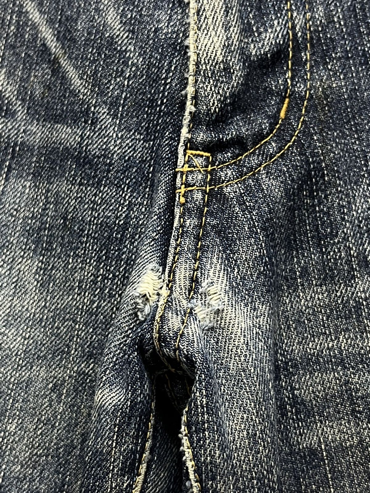 🔥SICK 90's TORNADO MART Natural Worn-Out Thrashed Flared 💥
