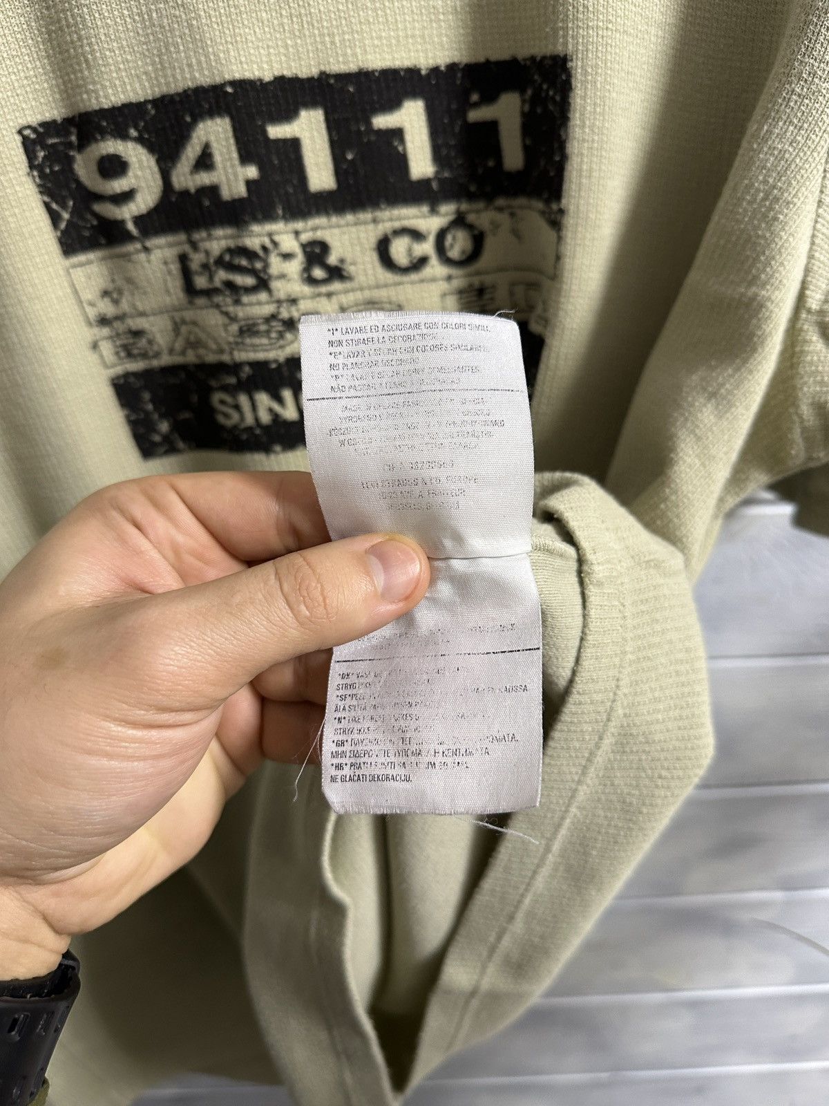 Levi's × Vintage Rare Vintage T-Shirt Levi’s Red Tab 94111 Size US XL / EU 56 / 4 - 9 Thumbnail