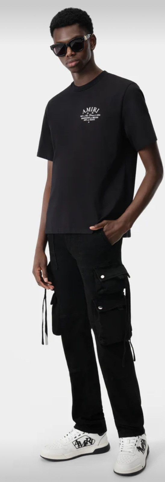 Amiri AMIRI Black Tactical Cargo Jeans Retails at $1300 Size US 36 / EU 52 - 4 Thumbnail