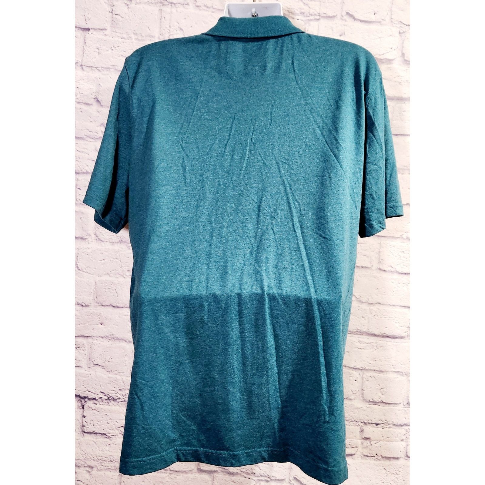 St. Johns Bay St John's Bay Teal Legacy Polo Large Short Sleeves Tagless Size US L / EU 52-54 / 3 - 3 Thumbnail