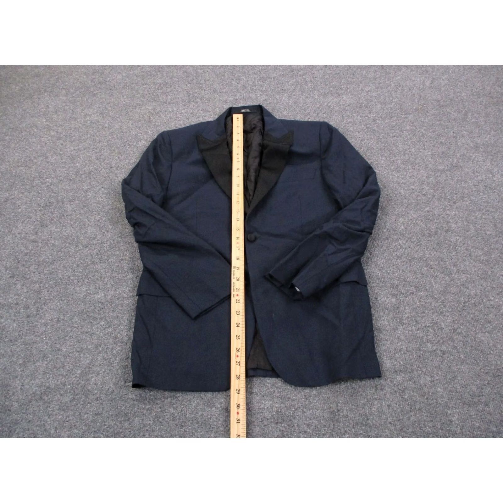 Todd Snyder Todd Snyder Blazer Mens 38S Navy Blue Sutton Fit Sports Coat USA Made Jacket Size 38R - 3 Thumbnail
