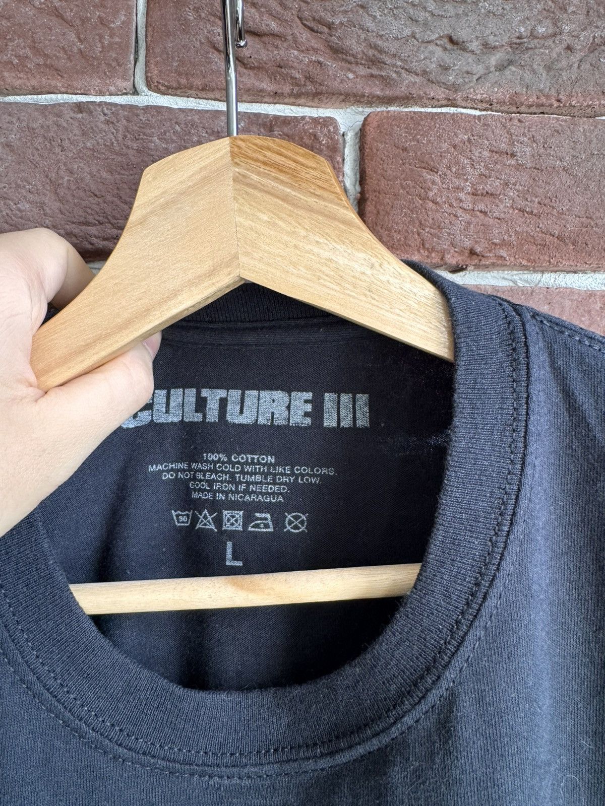 Migos Migos Culture III 3 🕊 Cover Promo Tee Black rap band Large Size US L / EU 52-54 / 3 - 3 Thumbnail