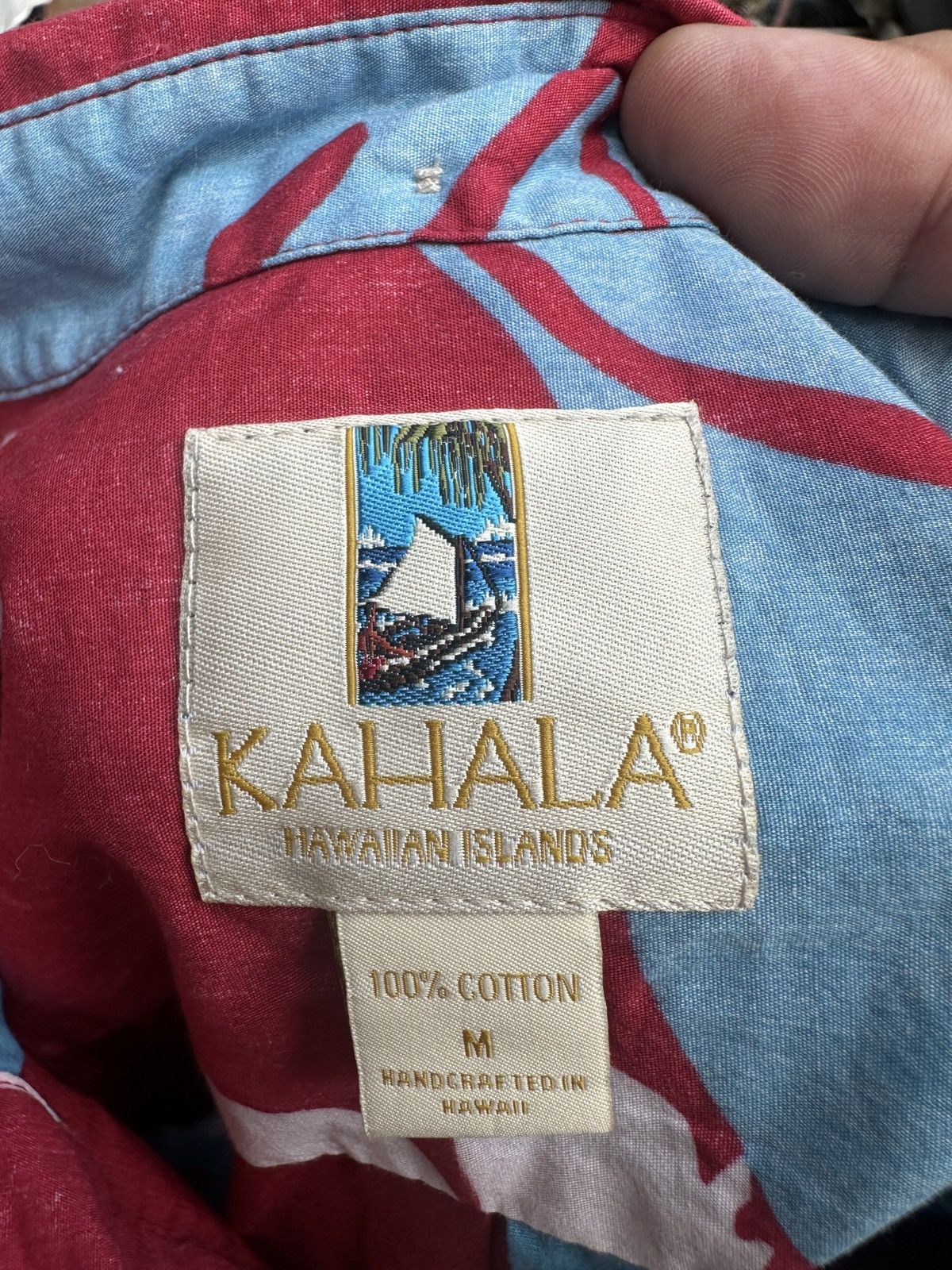 Kahala PreOwned Kahala Hawaiian Print Multicolored Men's M Size US M / EU 48-50 / 2 - 4 Thumbnail