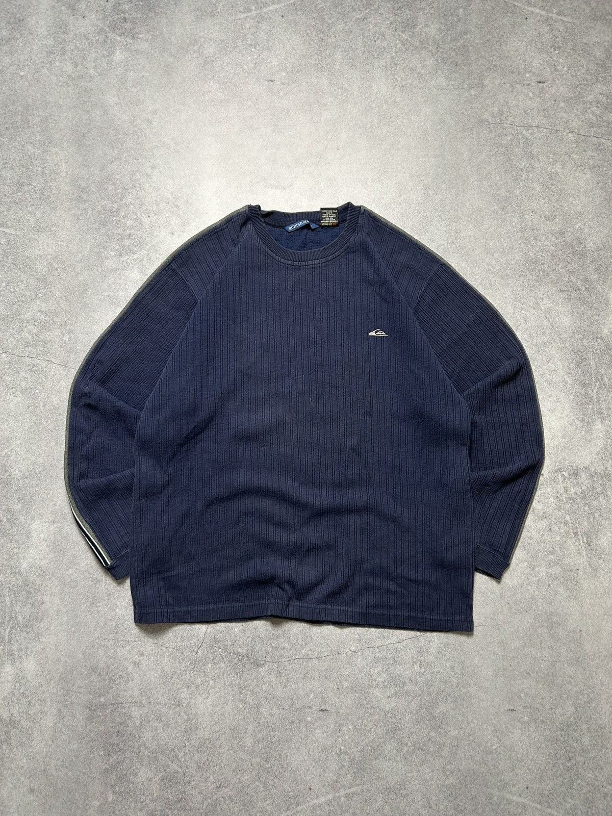 Quiksilver Vintage 90’s Quiksilver Surf Small Logo Crewneck Sweater Y2K Size US L / EU 52-54 / 3 - 1 Thumbnail