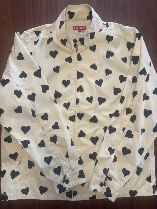 Supreme Supreme Hearts Harrington jacket | Grailed