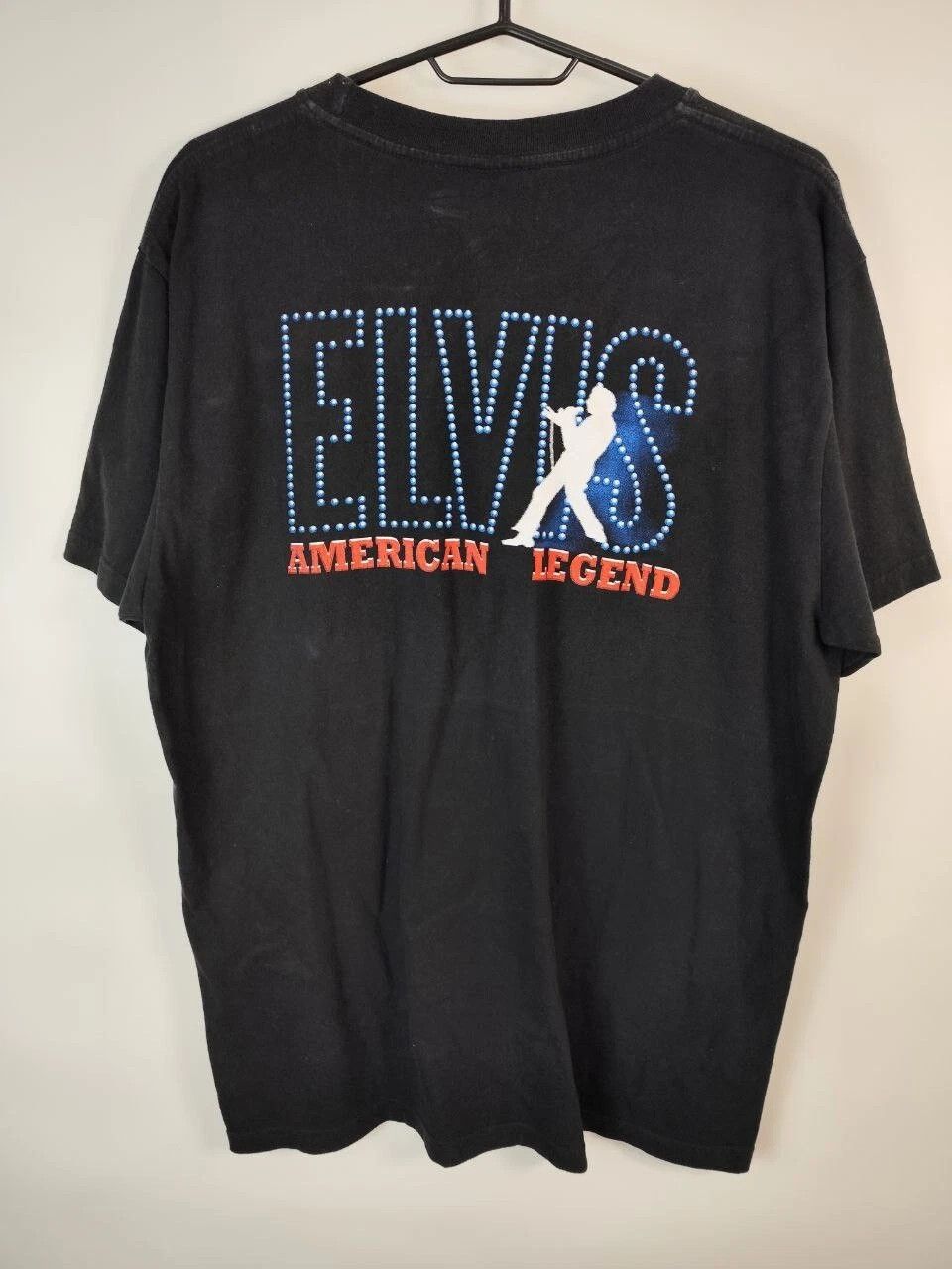 Other Vintage 00s Elvis Presley Big Face Signature Graphic T Shirt Size US L / EU 52-54 / 3 - 2 Thumbnail