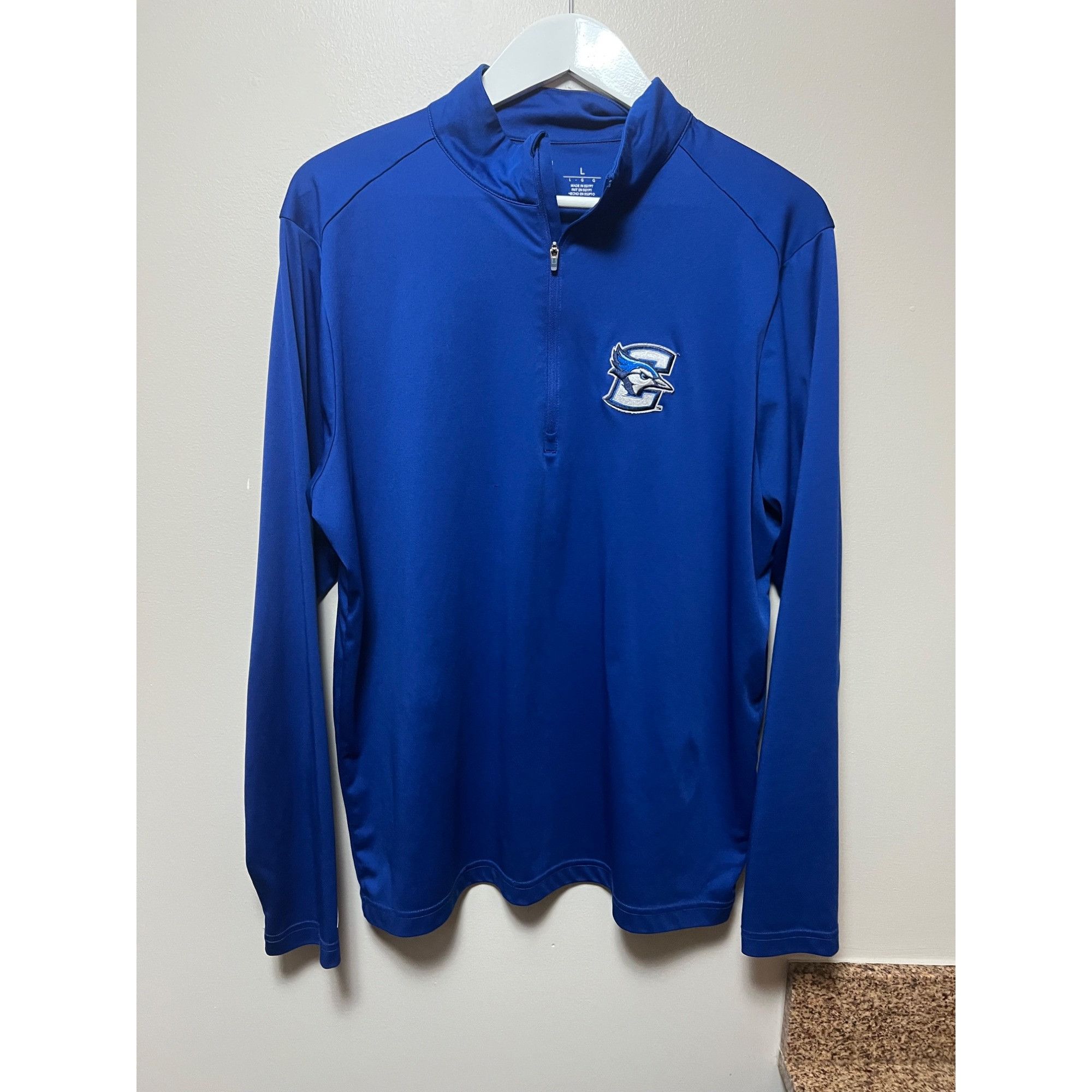 Antigua Antigua Creighton Bluejays 1/4 zip Pullover - Size L Size US L / EU 52-54 / 3 - 1 Thumbnail