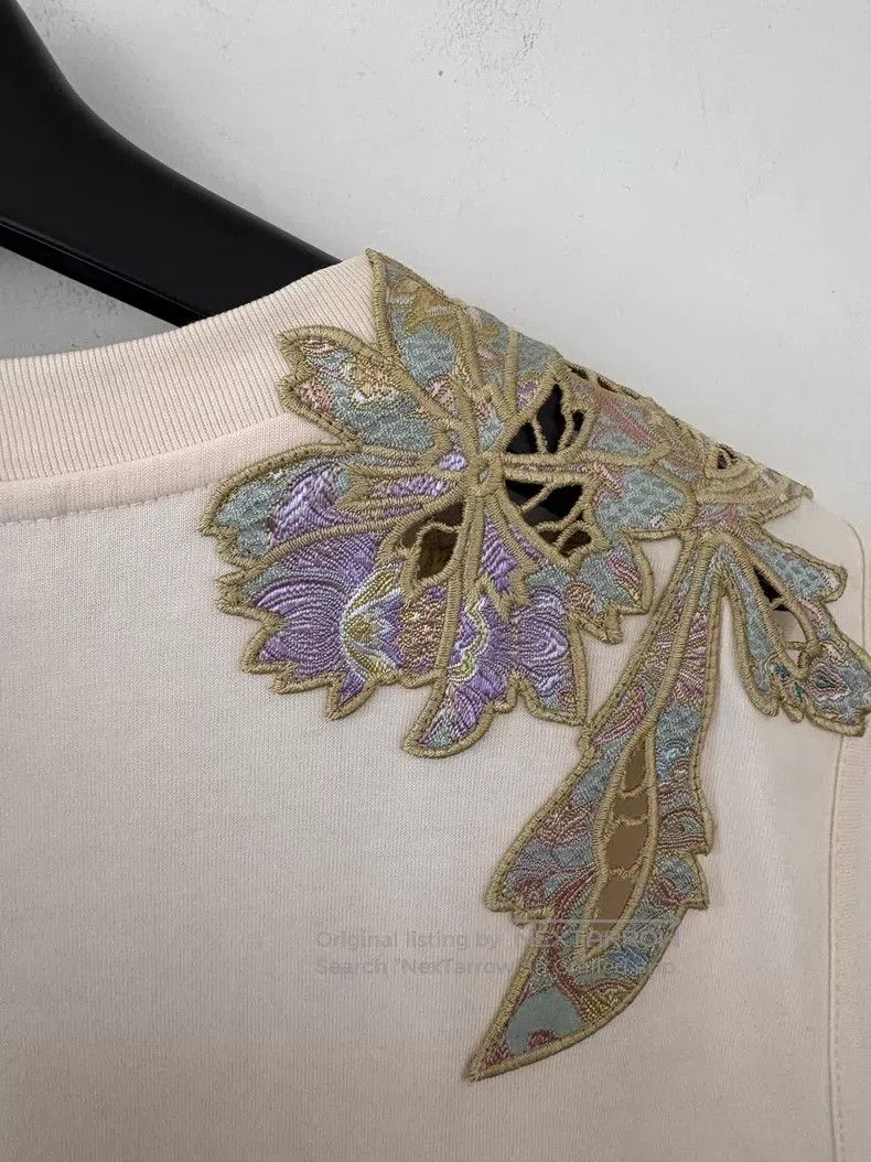 Dries Van Noten Dries Van Noten Embroidered Sleeveless Dress Size S / US 4 / IT 40 - 6 Thumbnail
