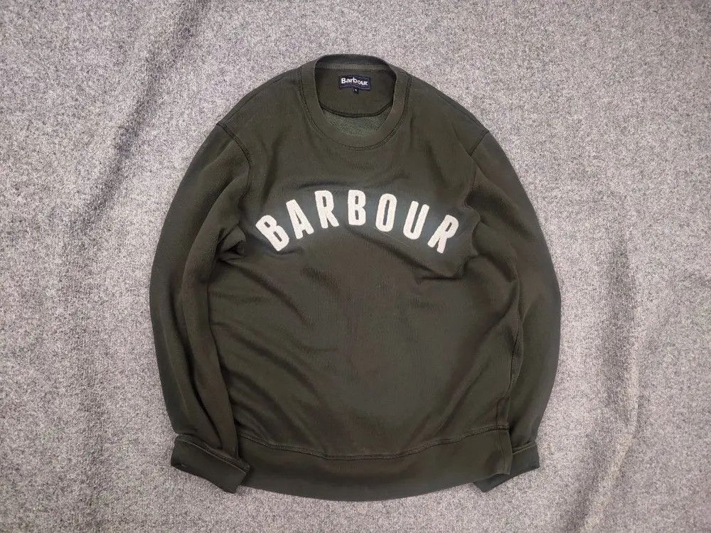 Barbour Barbour prep logo crew neck Logo sweatshirt Vintage Style Size US M / EU 48-50 / 2 - 1 Thumbnail