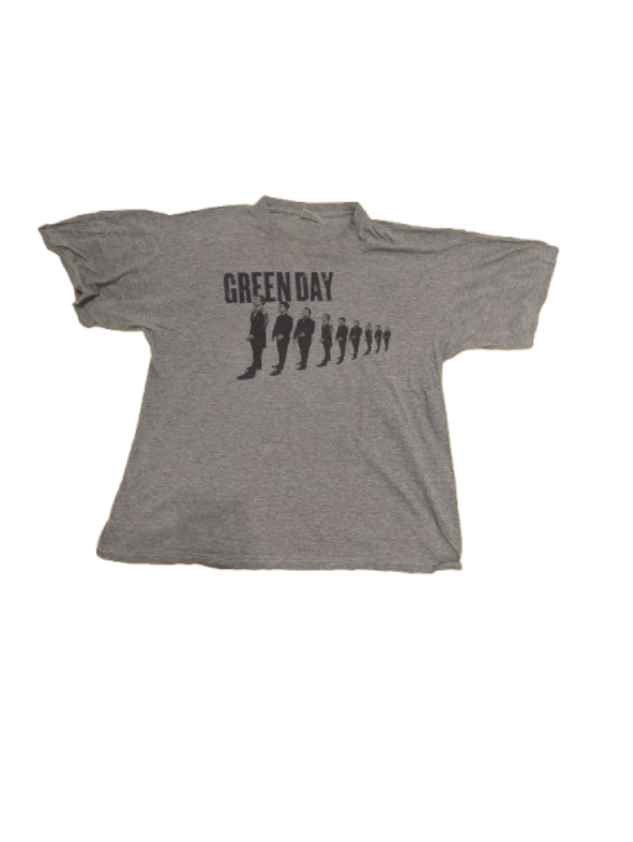 Vintage Vintage Y2K Green Day “Suit Lineup” Tee-American Idiot Era Size US XL / EU 56 / 4 - 3 Thumbnail