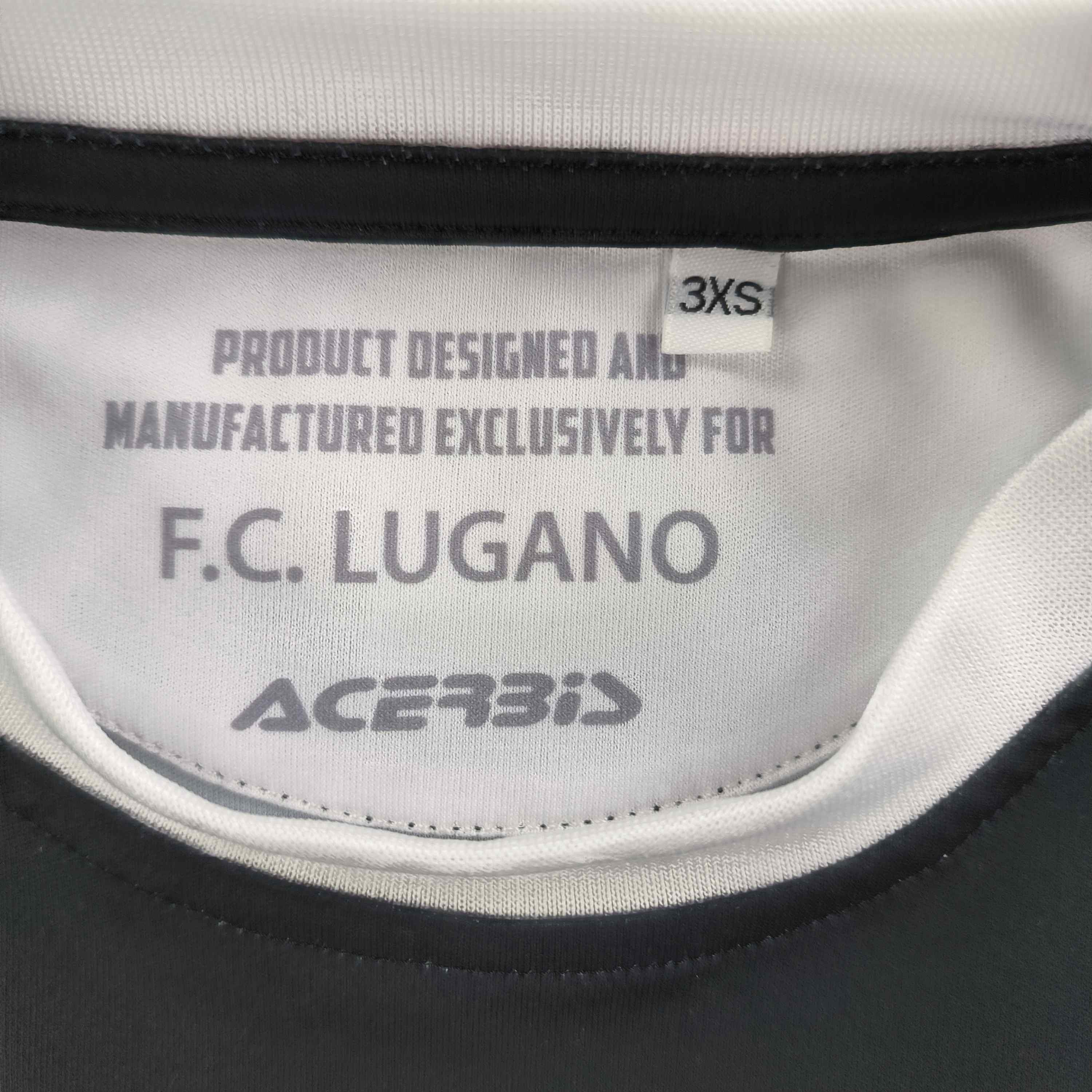 Other FC Lugano 18-19 Acerbis home football jersey shirt size 3XS Size US XXS / EU 40 - 4 Thumbnail