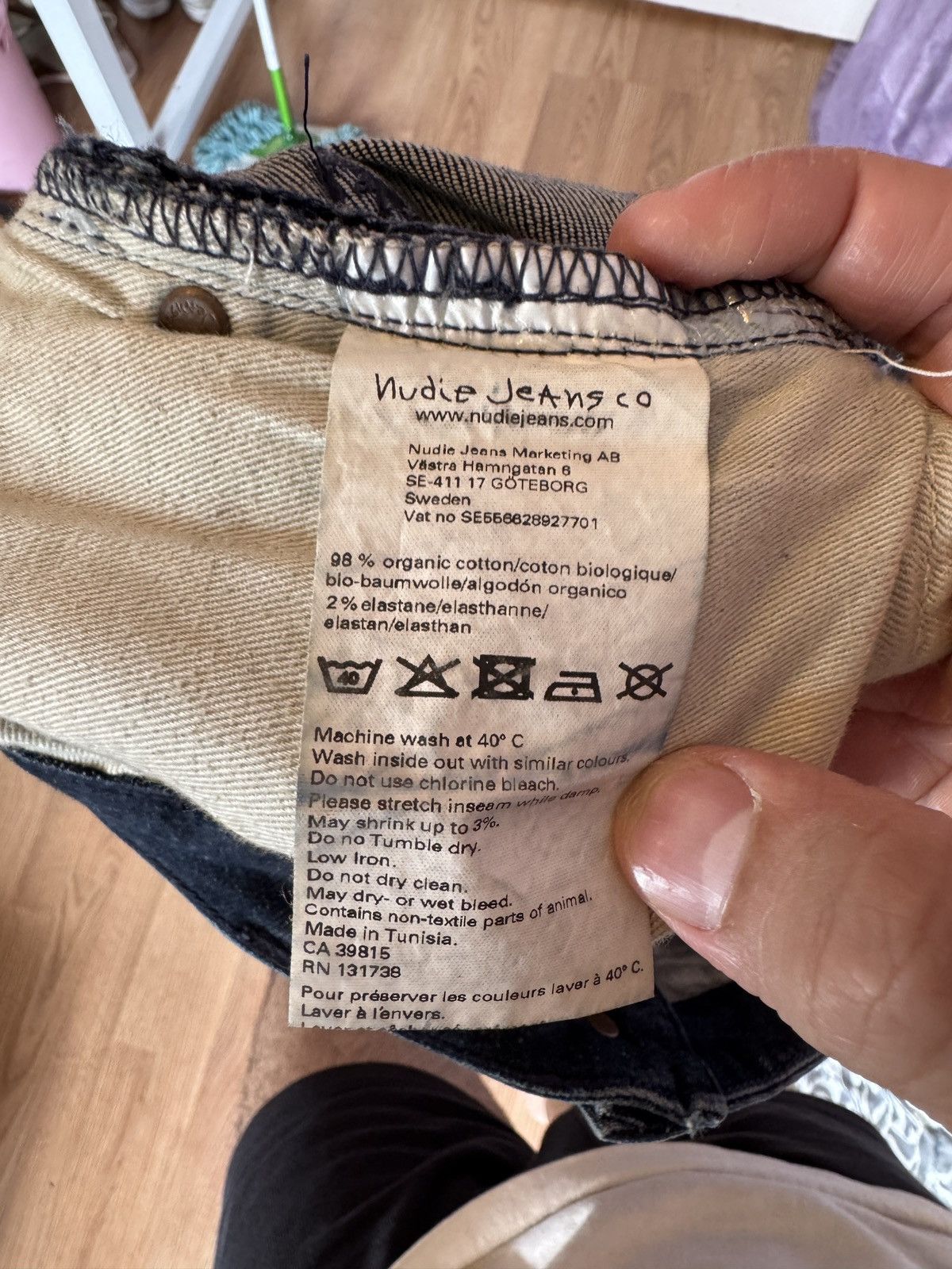 Nudie Jeans Skinny Lin Jeans size 31 Size US 31 - 6 Thumbnail