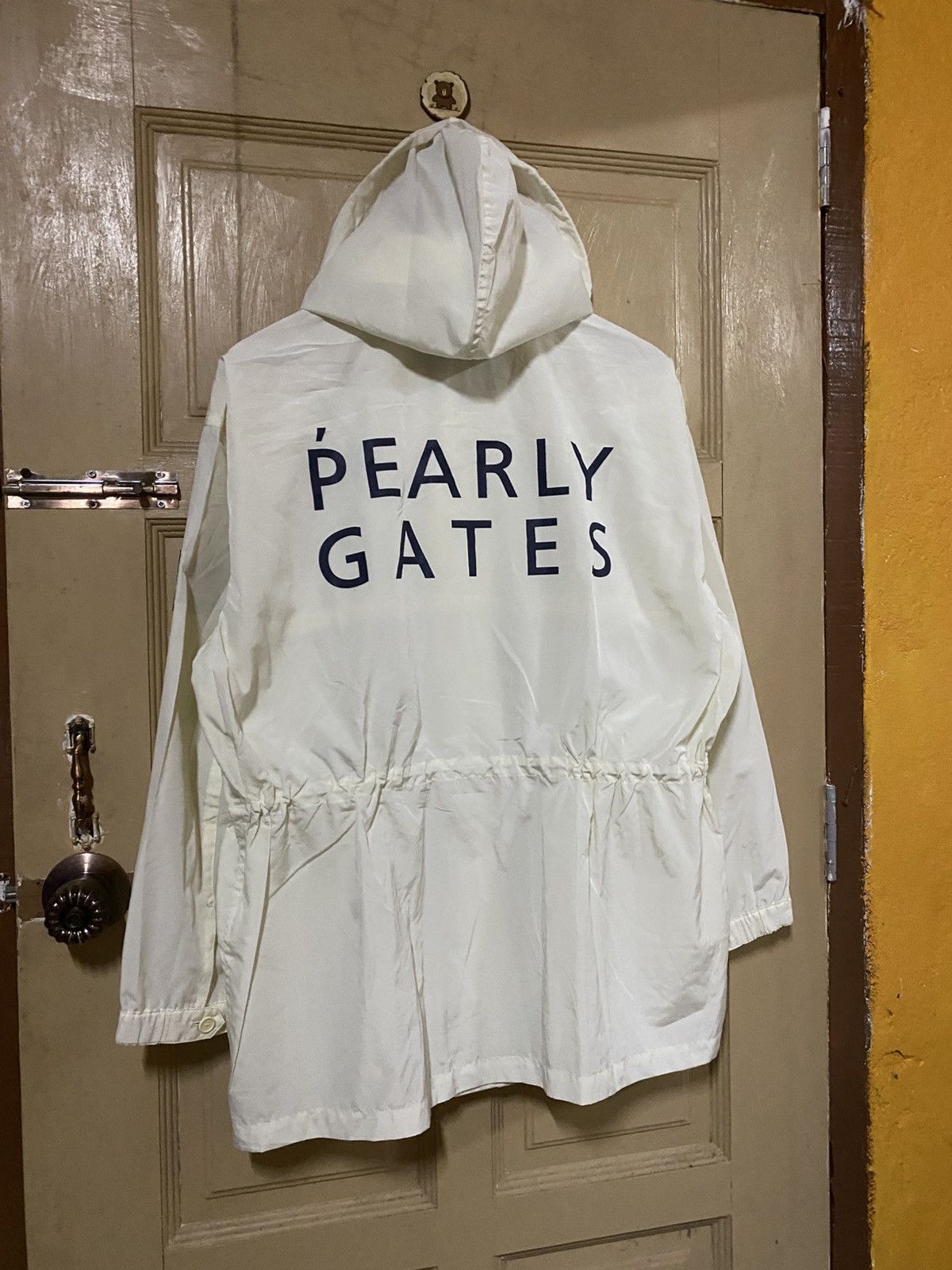 Vintage Vintage Pearly Gates Golf Hooded Jacket White Japan Style Size US S / EU 44-46 / 1 - 10 Thumbnail