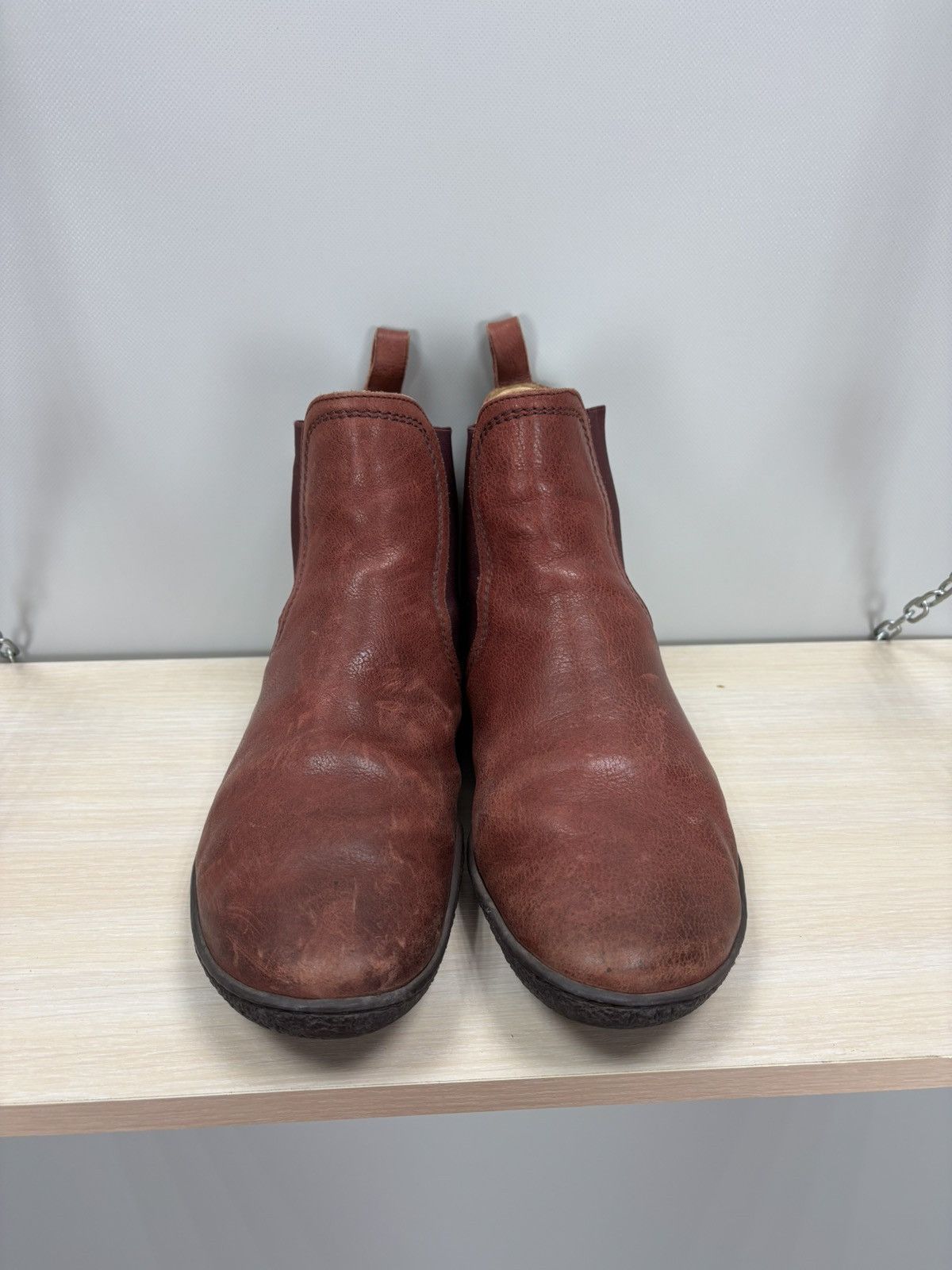 Trippen Mens boots Trippen Size 42 Color Red Size US 9 / EU 42 - 3 Thumbnail