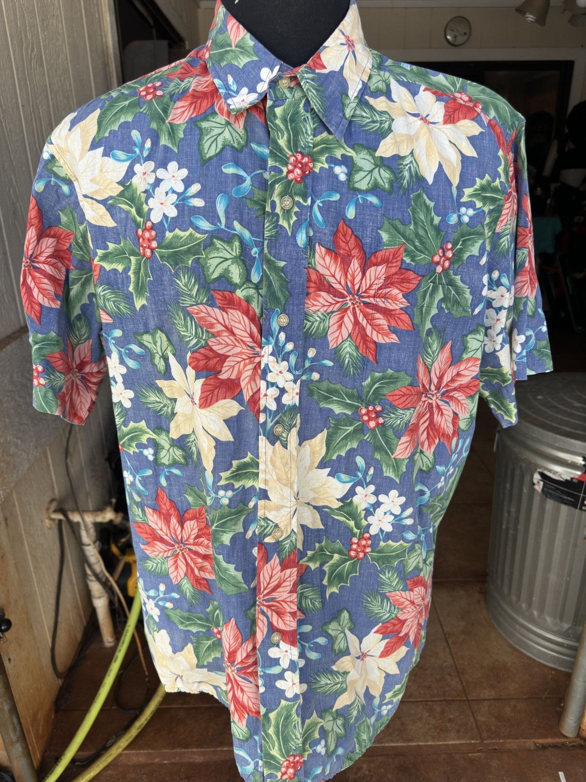 Reyn Spooner PreOwned Reyn Spooner Hawaiian Print Multicolored Men's XL Size US XL / EU 56 / 4 - 1 Thumbnail